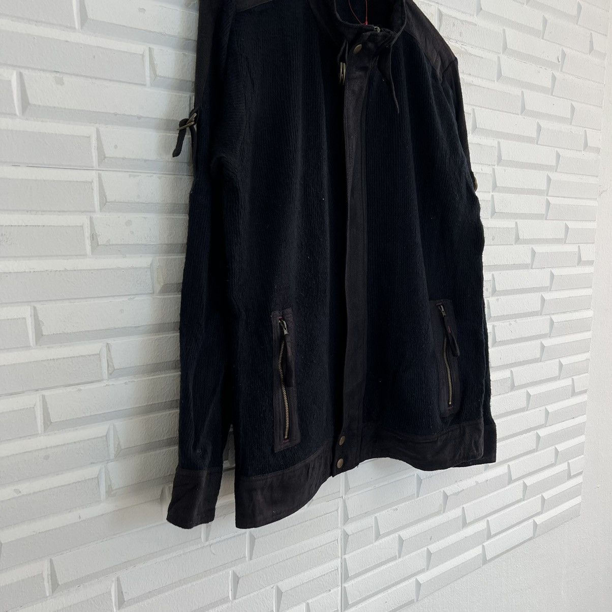 Hysteric Glamour ICONIC BLACK PARACHUTE BIKER JACKET HARA JAPAN CARGO Size US M / EU 48-50 / 2 - 4 Thumbnail