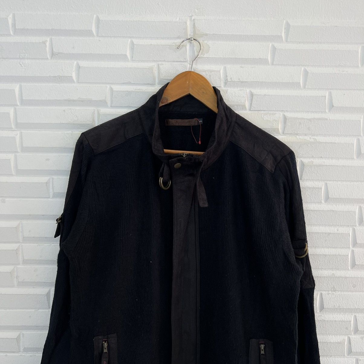 Hysteric Glamour ICONIC BLACK PARACHUTE BIKER JACKET HARA JAPAN CARGO Size US M / EU 48-50 / 2 - 3 Thumbnail