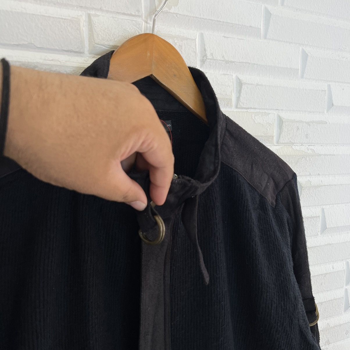Hysteric Glamour ICONIC BLACK PARACHUTE BIKER JACKET HARA JAPAN CARGO Size US M / EU 48-50 / 2 - 6 Thumbnail