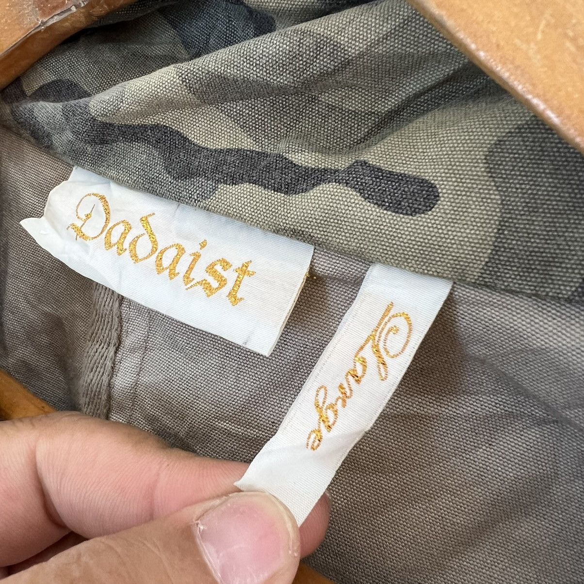 Japanese Brand VINTAGE DABAIST CAMO DESIGN FULLPRINT VEST Size US L / EU 52-54 / 3 - 9 Thumbnail