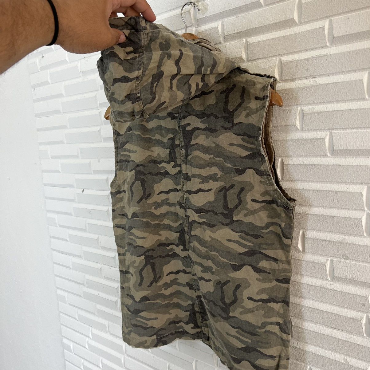 Japanese Brand VINTAGE DABAIST CAMO DESIGN FULLPRINT VEST Size US L / EU 52-54 / 3 - 6 Thumbnail