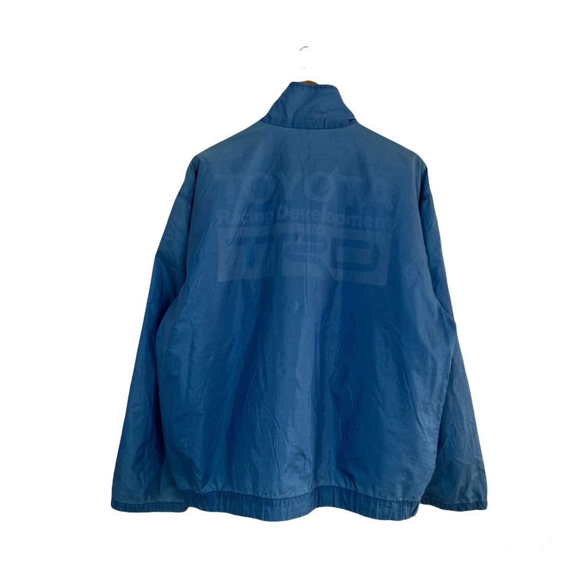 Japanese Brand VINTAGE TOYOTA RACING DEVELOPMENT TRD BIG LOGO LIGHT JACKET Size US L / EU 52-54 / 3 - 1 Thumbnail