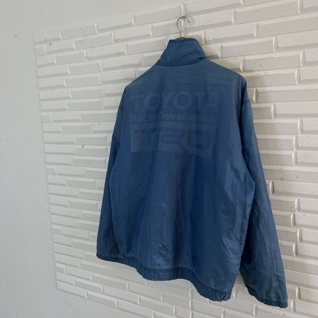 Japanese Brand VINTAGE TOYOTA RACING DEVELOPMENT TRD BIG LOGO LIGHT JACKET Size US L / EU 52-54 / 3 - 7 Thumbnail