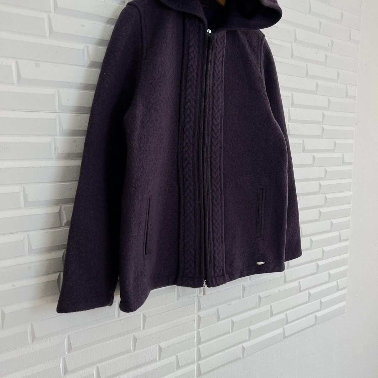 Vintage VINTAGE GIESSWEIN WOOL JACKET PURPLE RARE DESIGN Size US M / EU 48-50 / 2 - 4 Thumbnail