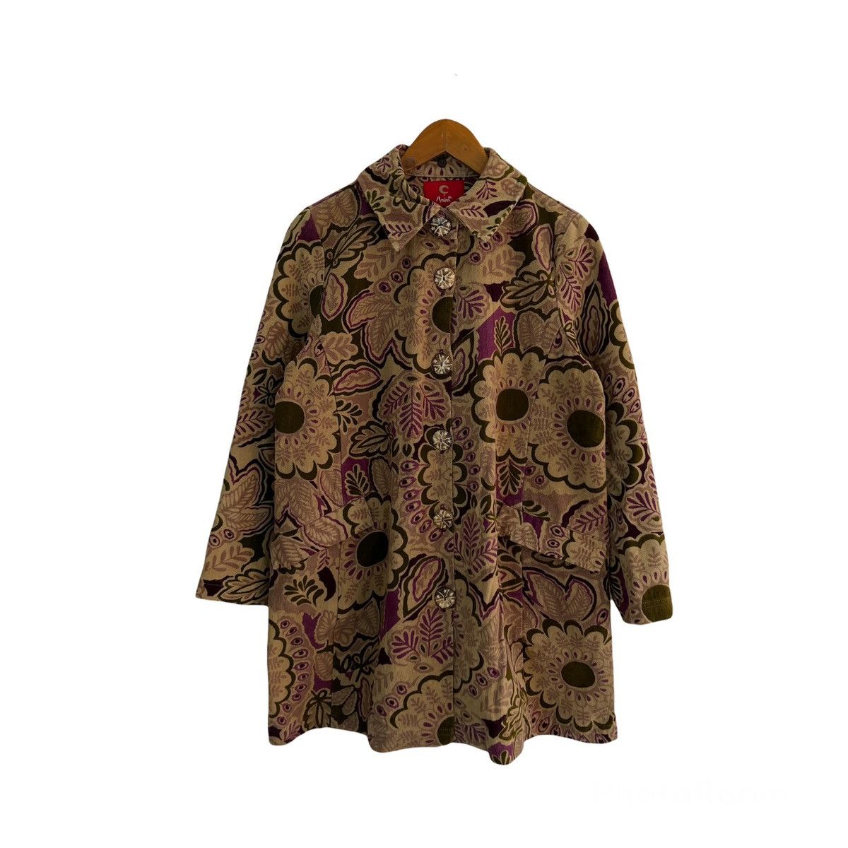 Hysteric Glamour VINTAGE ANIMA FULL PRINT FLOWER NAVAJO DESIGN JACKET Size US L / EU 52-54 / 3 - 1 Thumbnail