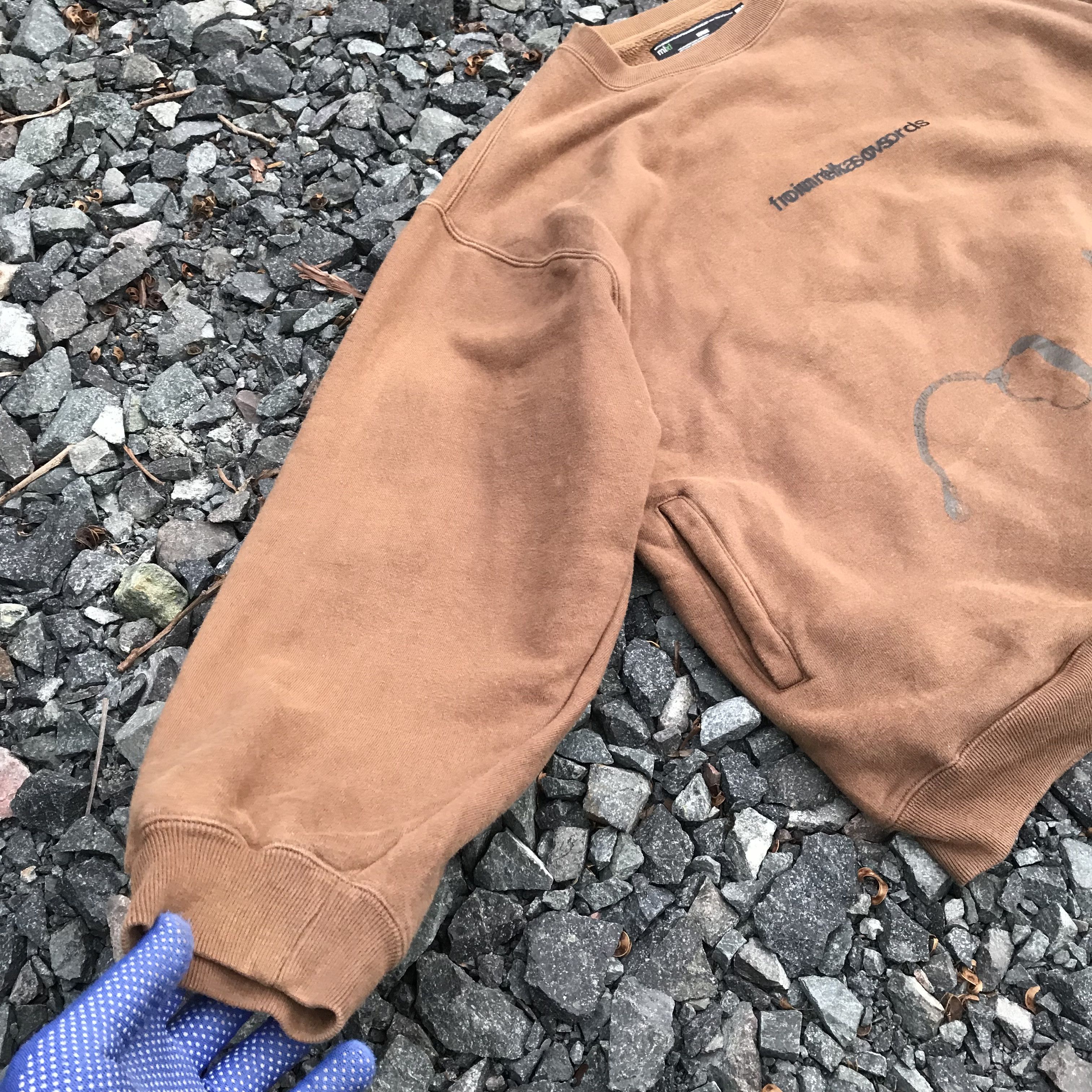 Number (N)ine × Takahiromiyashita The Soloist. Vintage NUMBERNINE FOUR SWORDS FADED BROWN JUMPER Size US XL / EU 56 / 4 - 4 Thumbnail