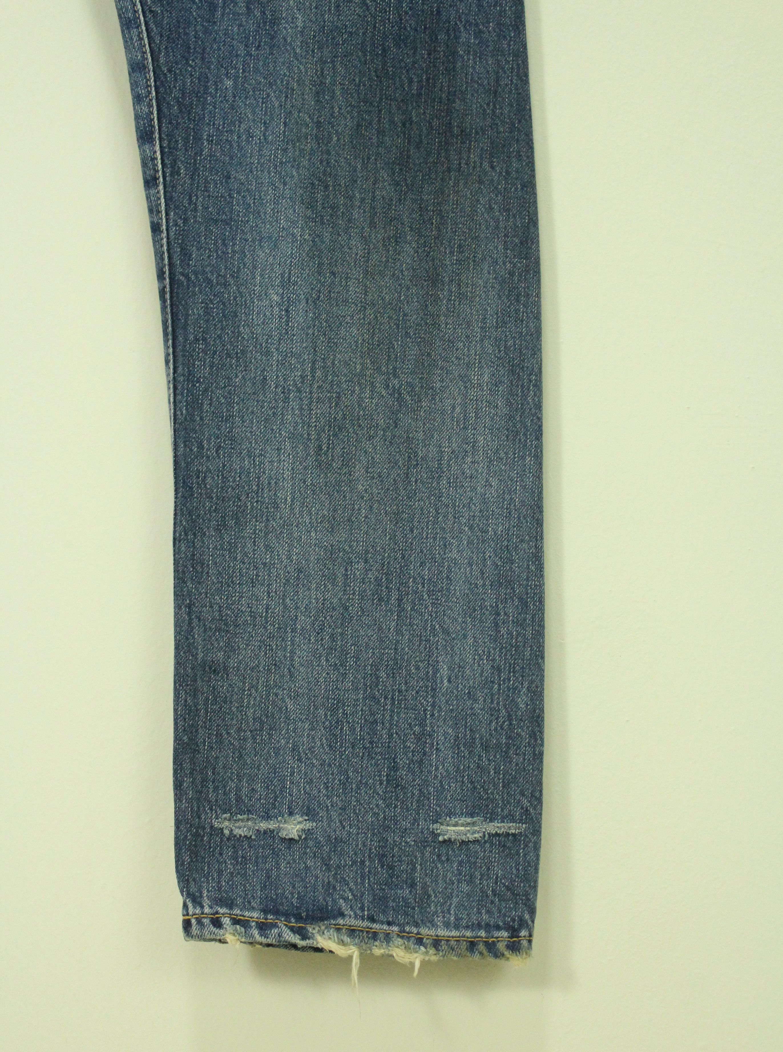 Hysteric Glamour HYSTERIC GLAMOUR Denim Stud Pocket Distressed Style Grunge Size US 31 - 11 Thumbnail