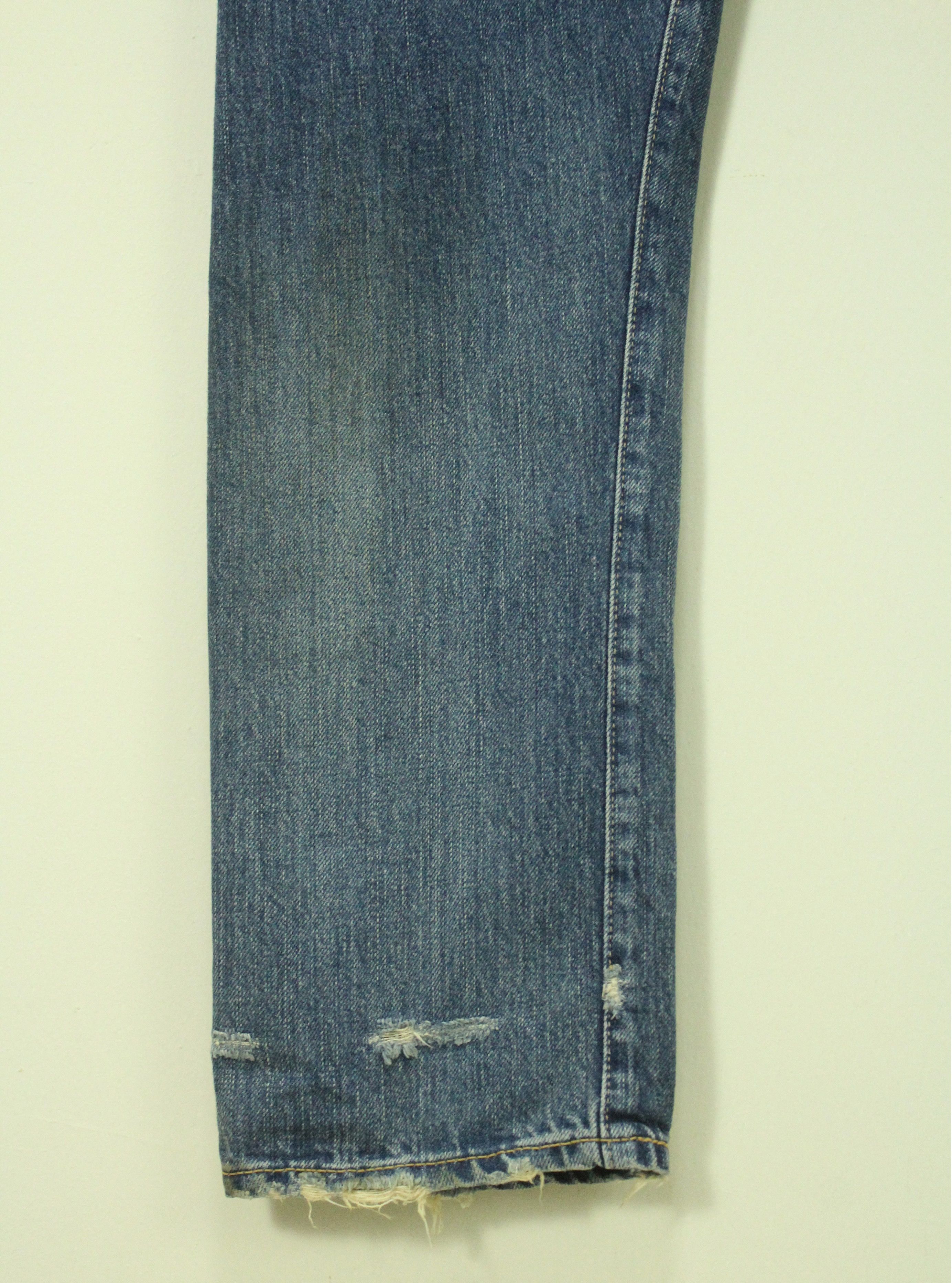 Hysteric Glamour HYSTERIC GLAMOUR Denim Stud Pocket Distressed Style Grunge Size US 31 - 13 Thumbnail
