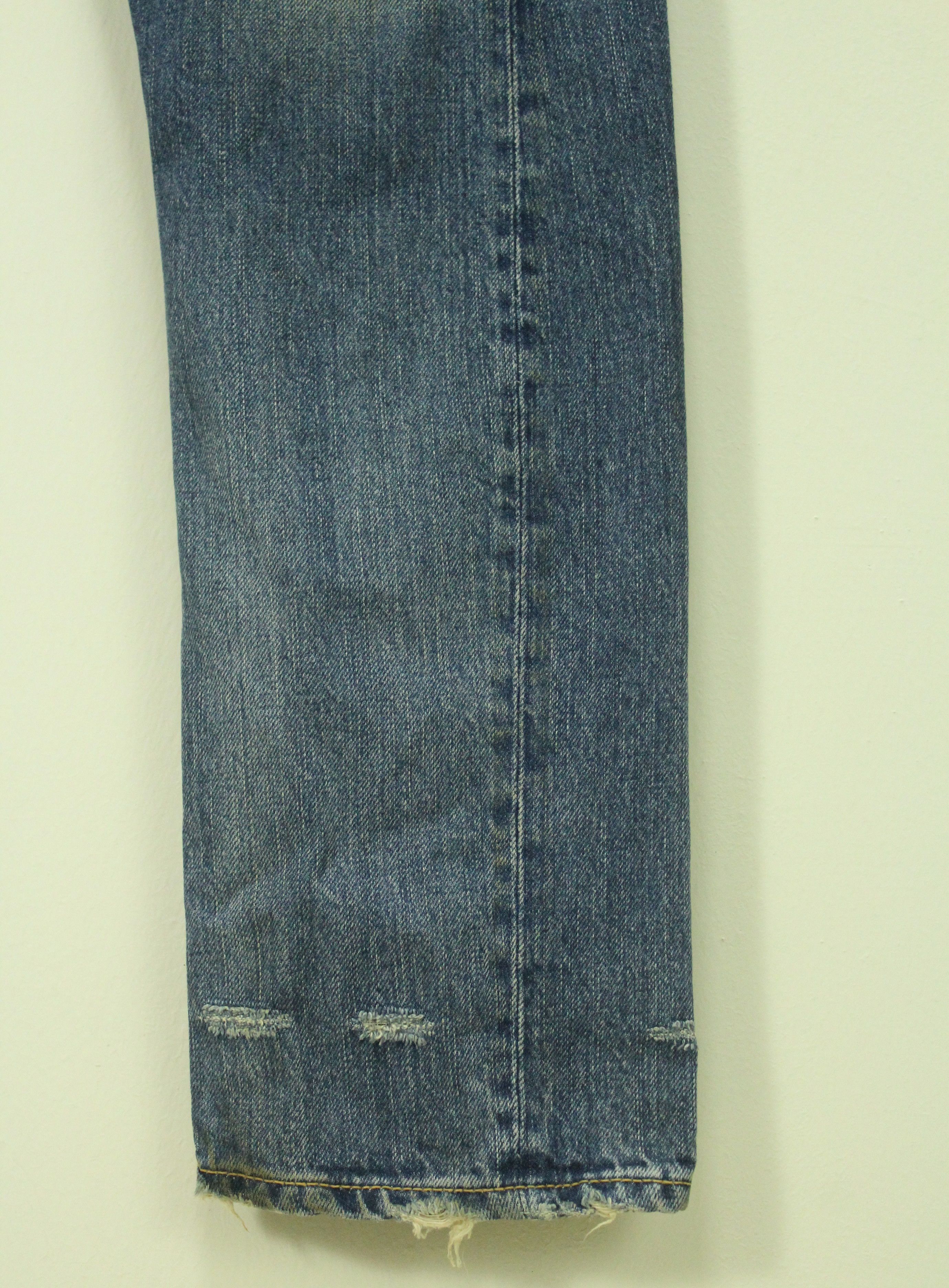 Hysteric Glamour HYSTERIC GLAMOUR Denim Stud Pocket Distressed Style Grunge Size US 31 - 5 Thumbnail