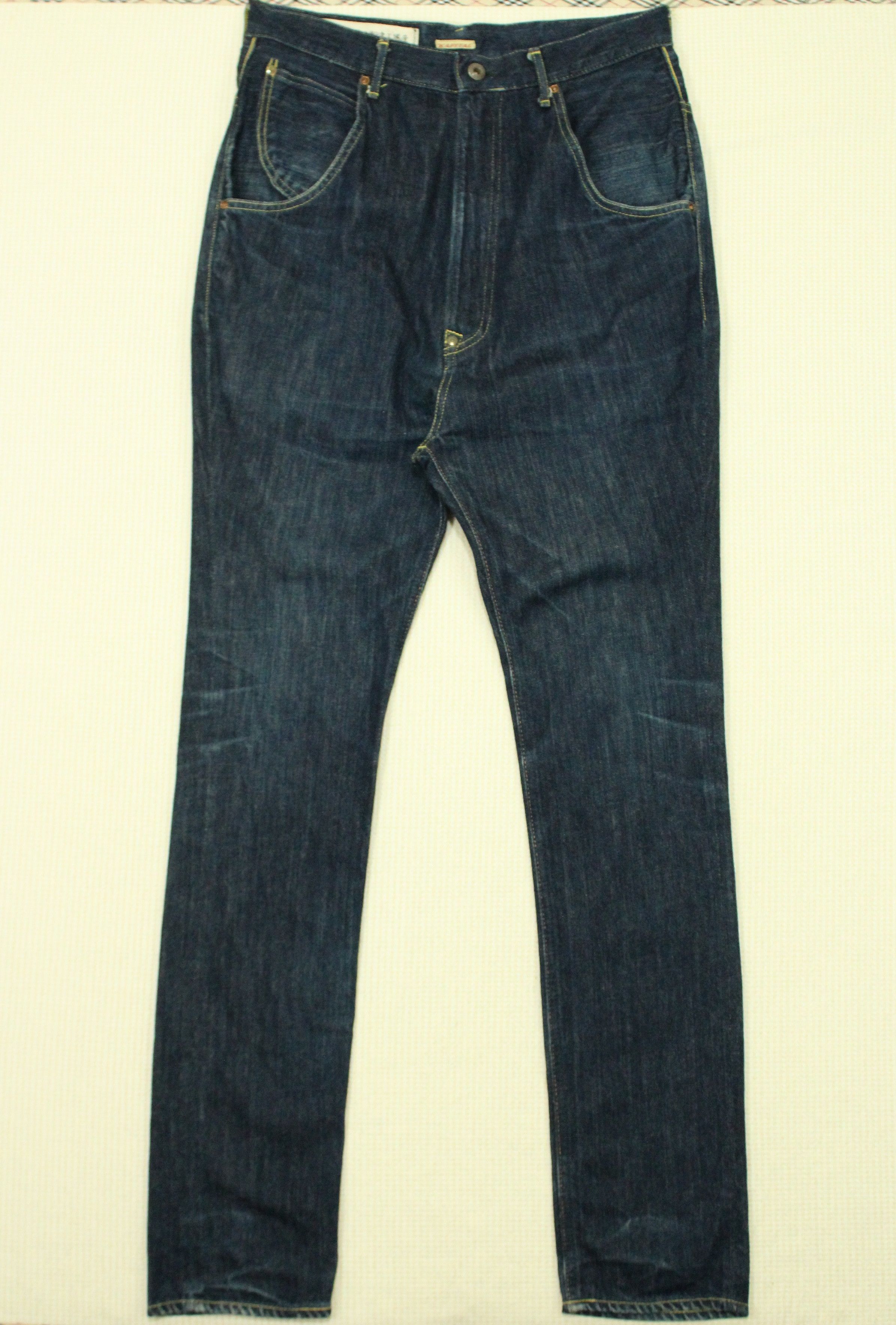 Kapital KAPITAL Denim Pants Jeans No2 Drop Crotch Kapital Klown Size US 30 / EU 46 - 14 Thumbnail