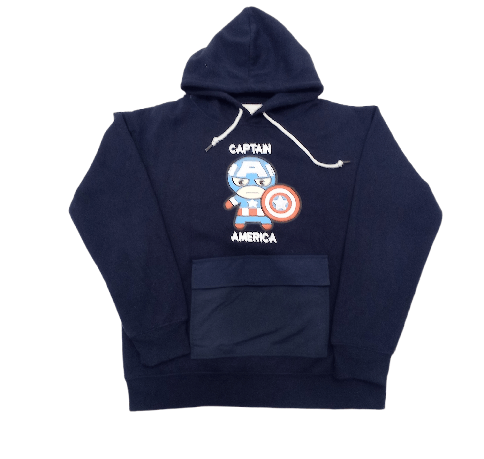 Marvel Comics Marvel Captain America Bag Pocket Hoodie Sweatshirts Size US M / EU 48-50 / 2 - 1 Thumbnail