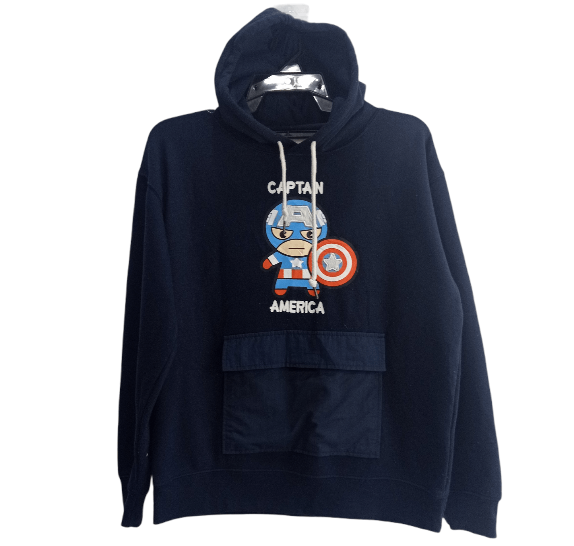 Marvel Comics Marvel Captain America Bag Pocket Hoodie Sweatshirts Size US M / EU 48-50 / 2 - 2 Thumbnail