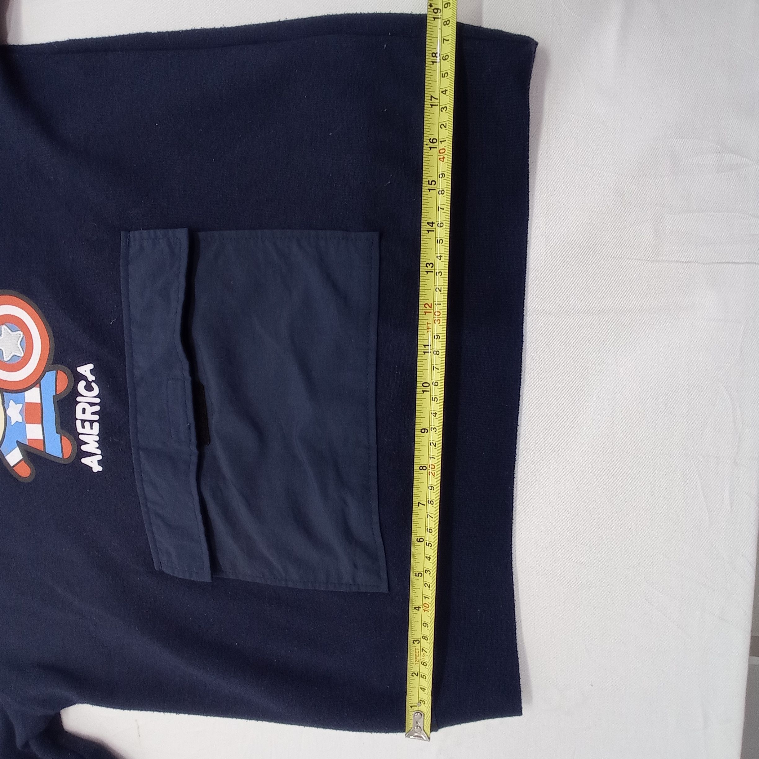Marvel Comics Marvel Captain America Bag Pocket Hoodie Sweatshirts Size US M / EU 48-50 / 2 - 8 Thumbnail