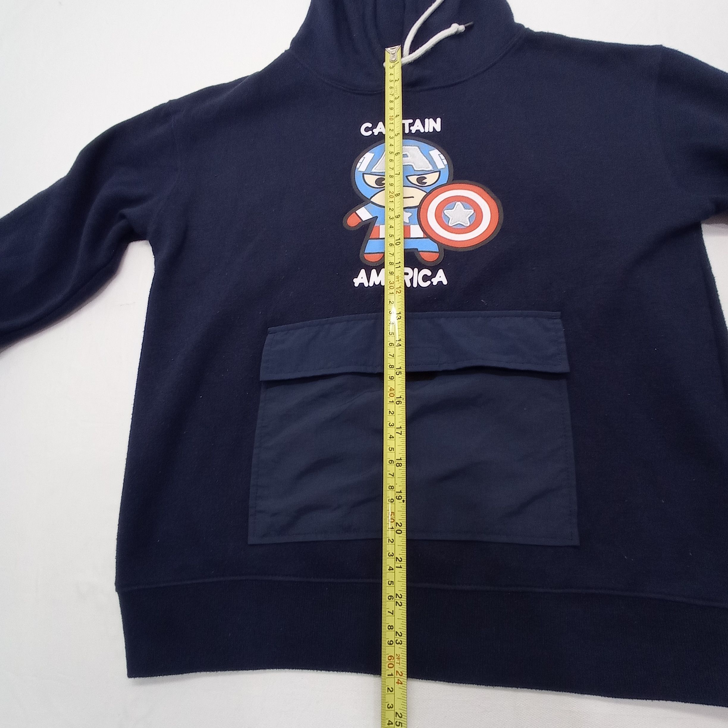 Marvel Comics Marvel Captain America Bag Pocket Hoodie Sweatshirts Size US M / EU 48-50 / 2 - 9 Thumbnail