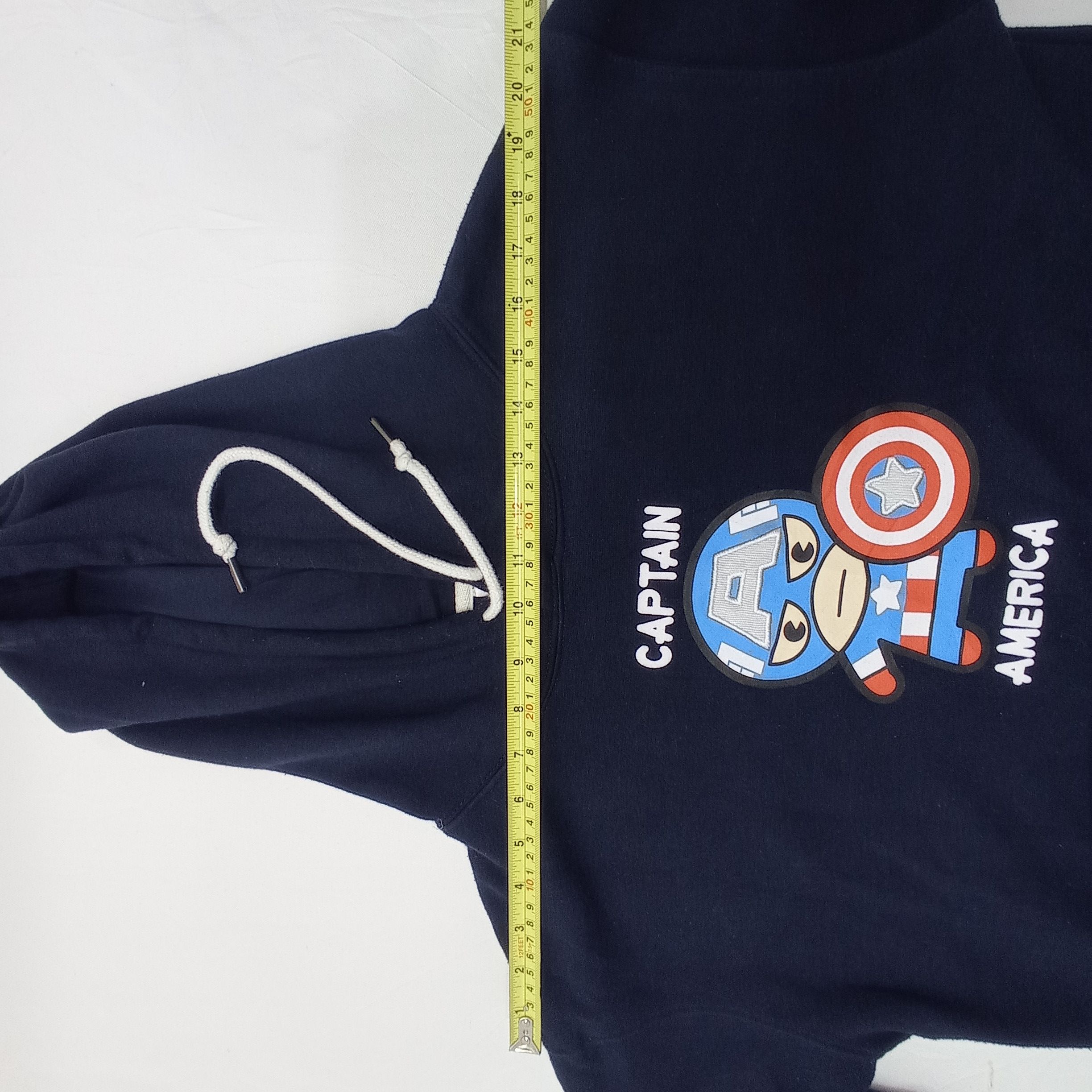 Marvel Comics Marvel Captain America Bag Pocket Hoodie Sweatshirts Size US M / EU 48-50 / 2 - 13 Thumbnail