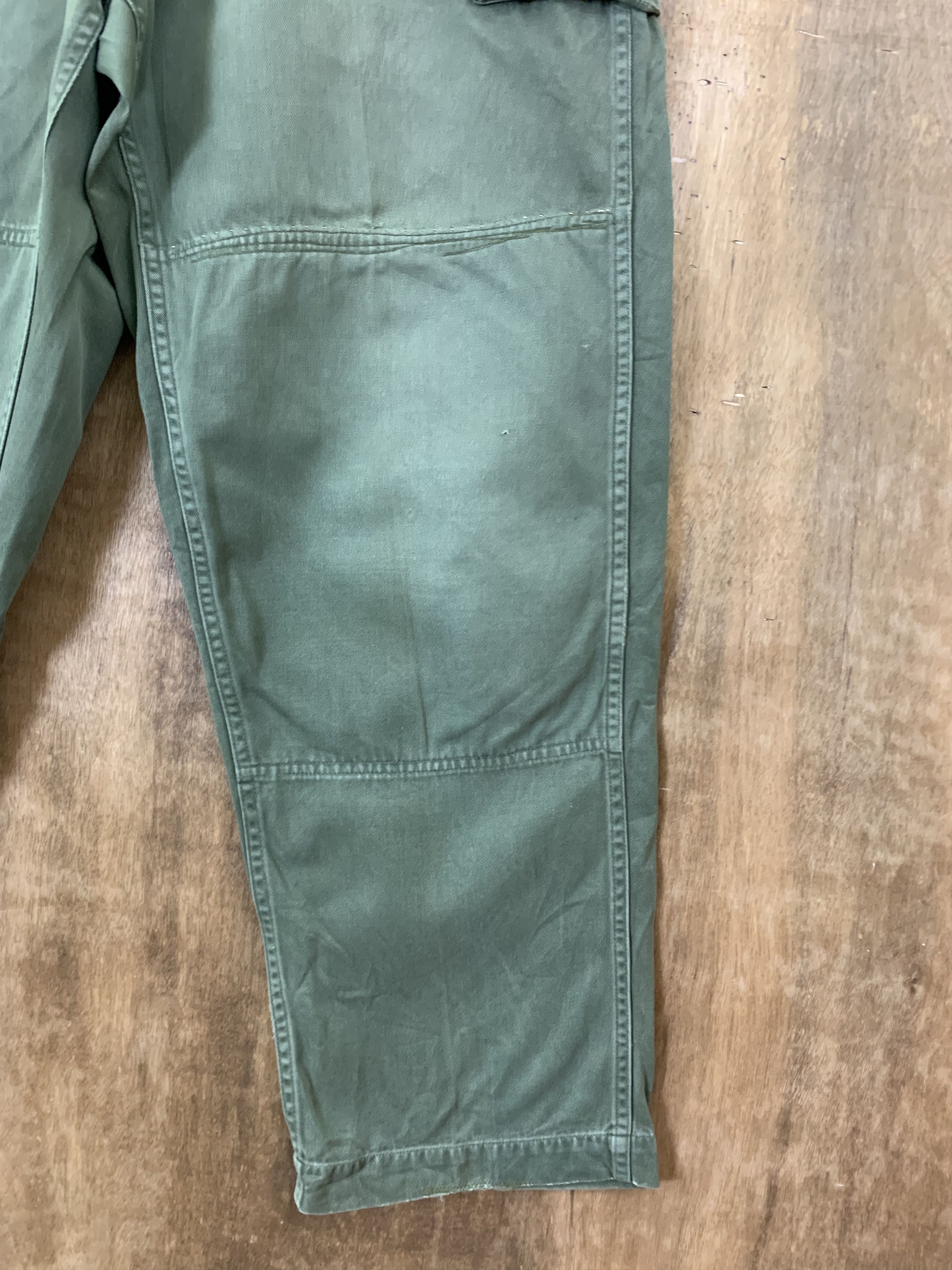 Japanese Brand Vintage Pants 90's Double Knee Streetwear Style With Belt Size US 32 / EU 48 - 8 Thumbnail