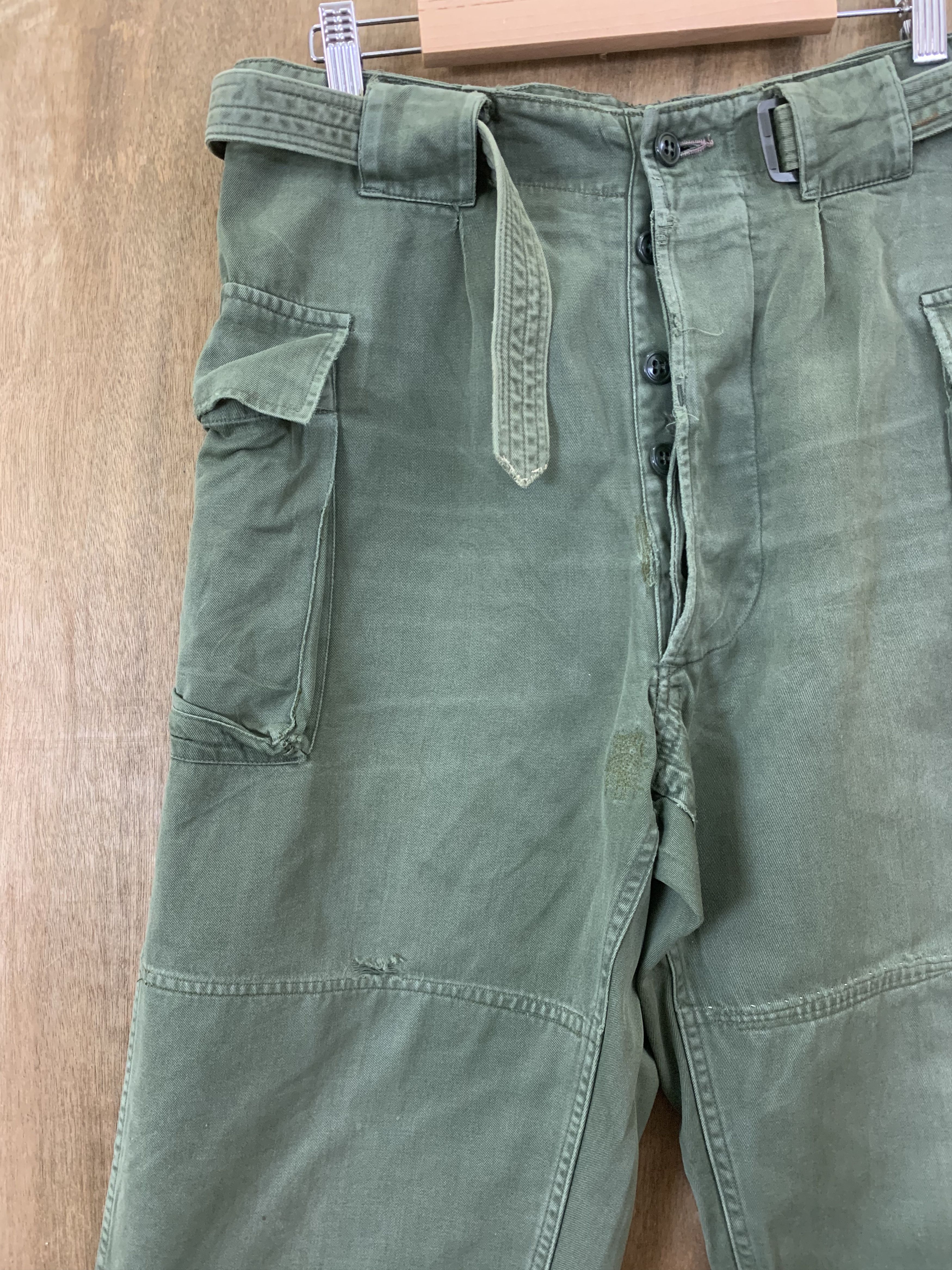 Japanese Brand Vintage Pants 90's Double Knee Streetwear Style With Belt Size US 32 / EU 48 - 5 Thumbnail