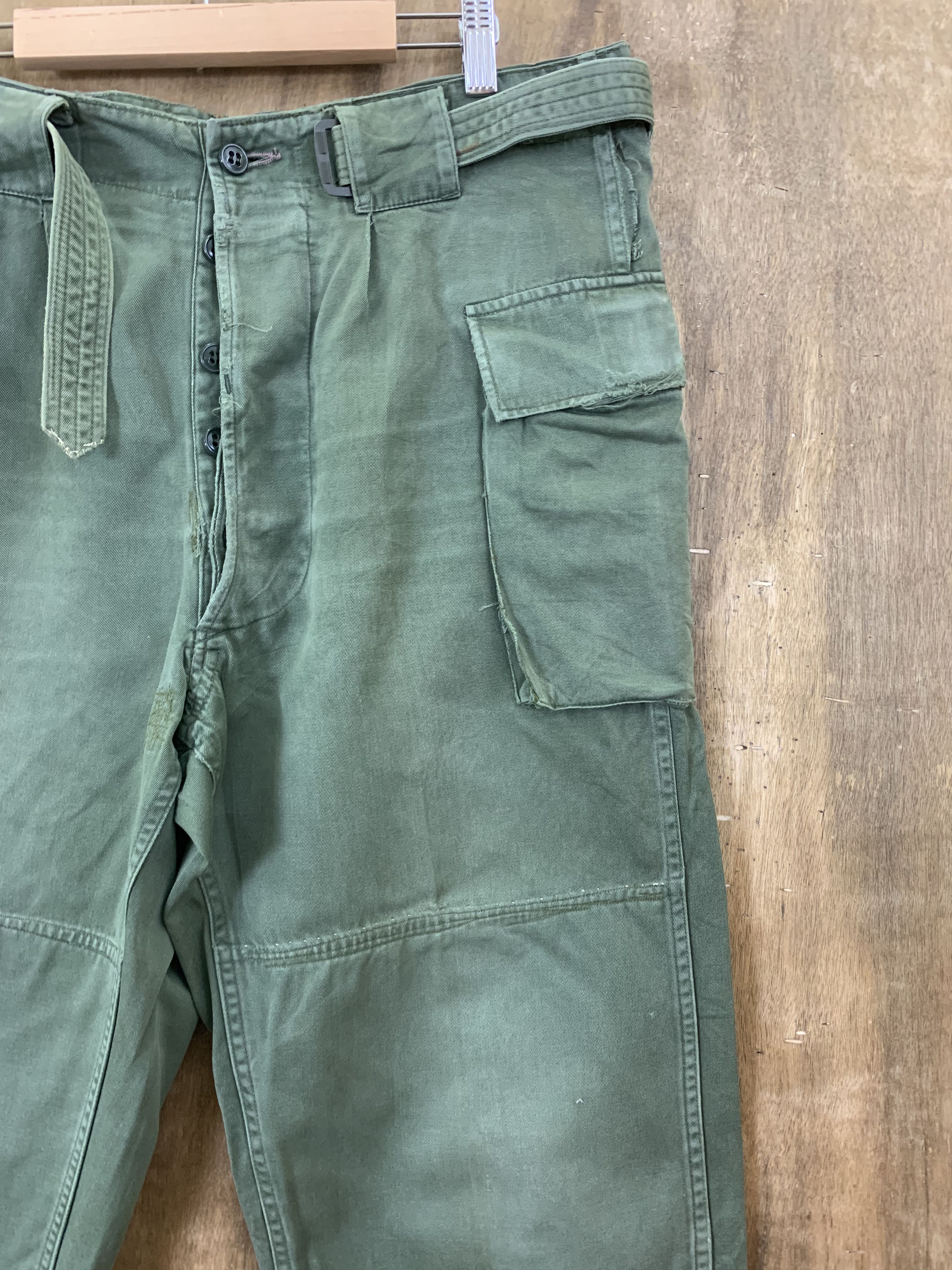 Japanese Brand Vintage Pants 90's Double Knee Streetwear Style With Belt Size US 32 / EU 48 - 7 Thumbnail