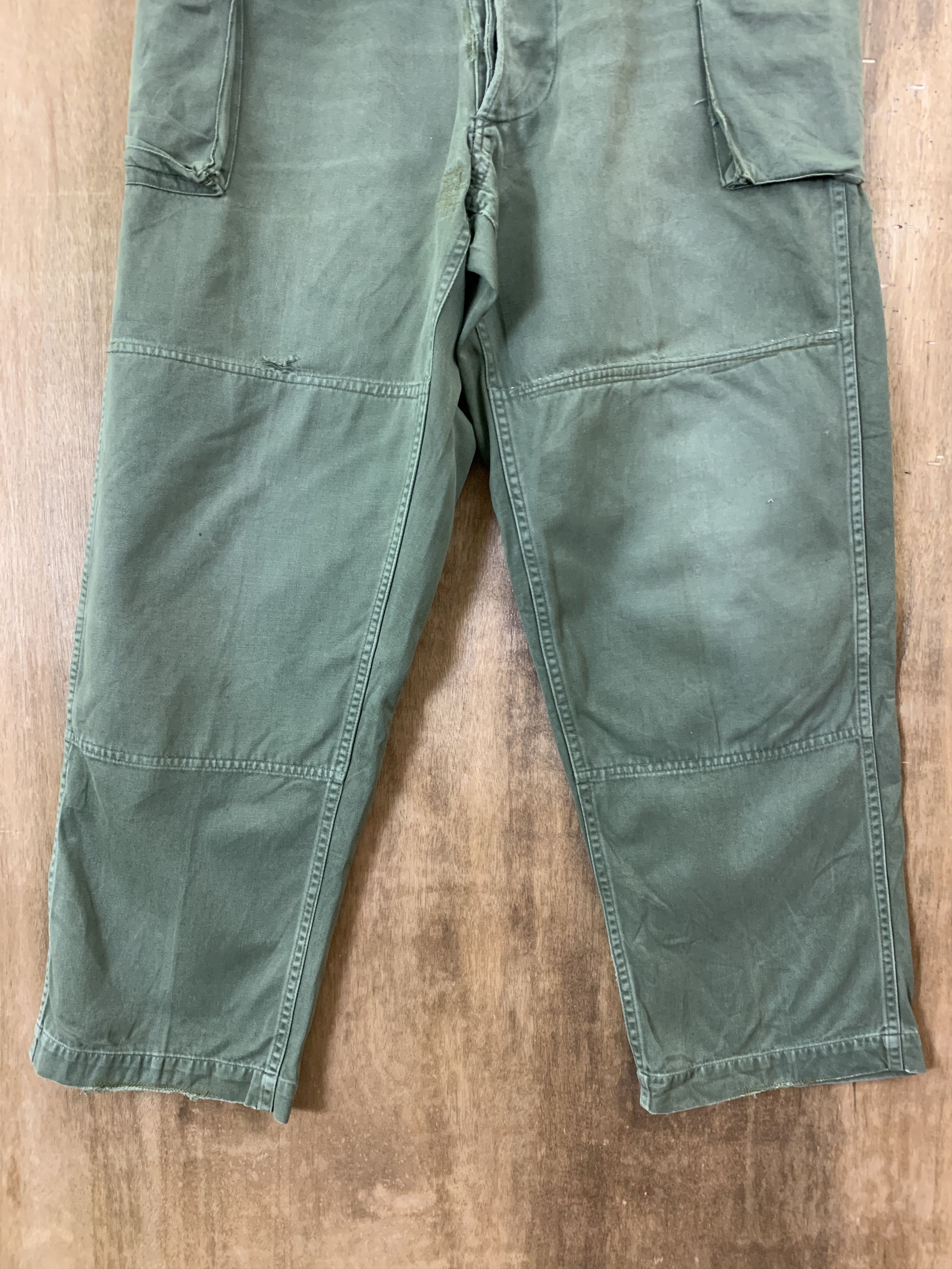Japanese Brand Vintage Pants 90's Double Knee Streetwear Style With Belt Size US 32 / EU 48 - 4 Thumbnail