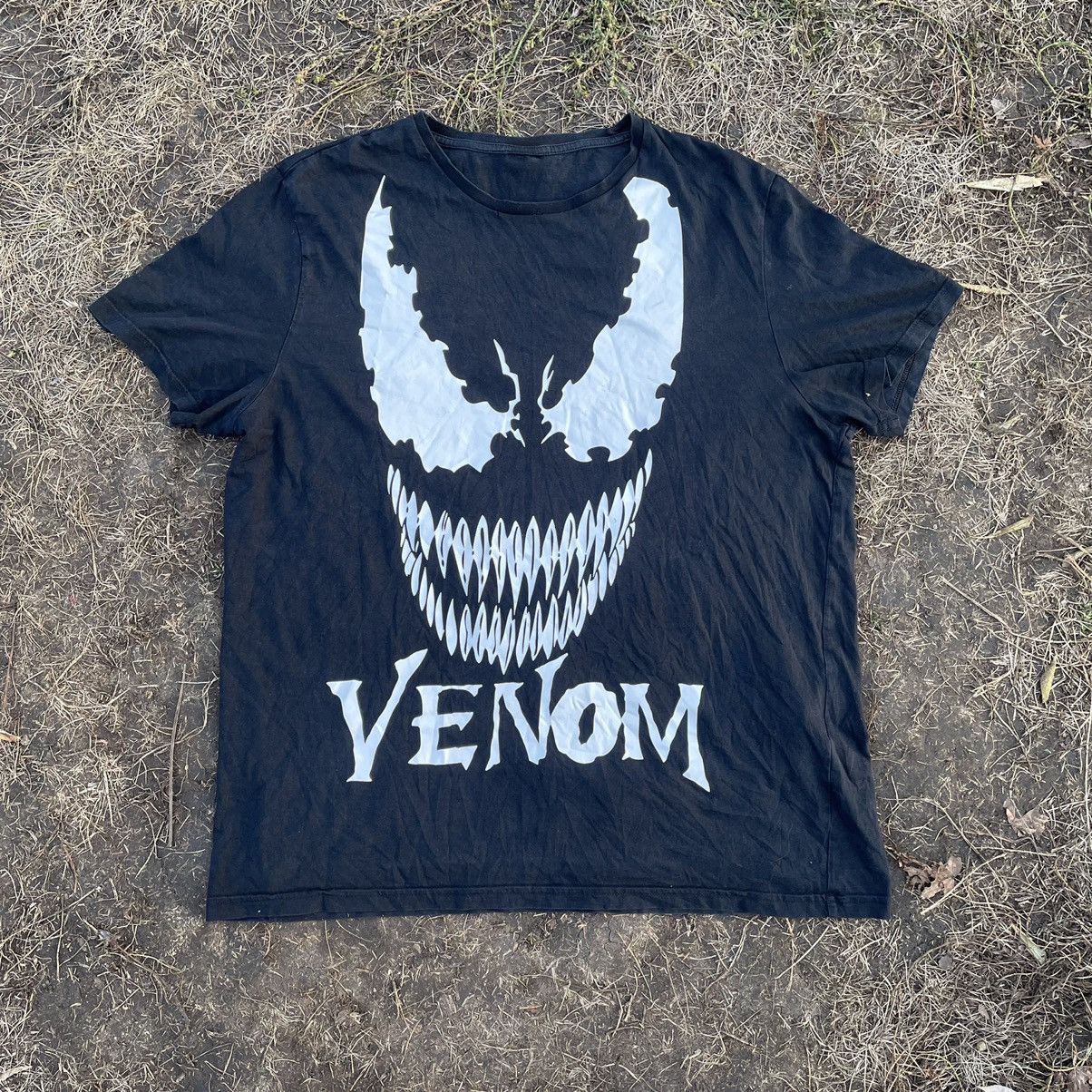 Vintage Vintage Y2K Venom Graphic Tee Horror Streetwear Baggy XL Size US XL / EU 56 / 4 - 1 Thumbnail