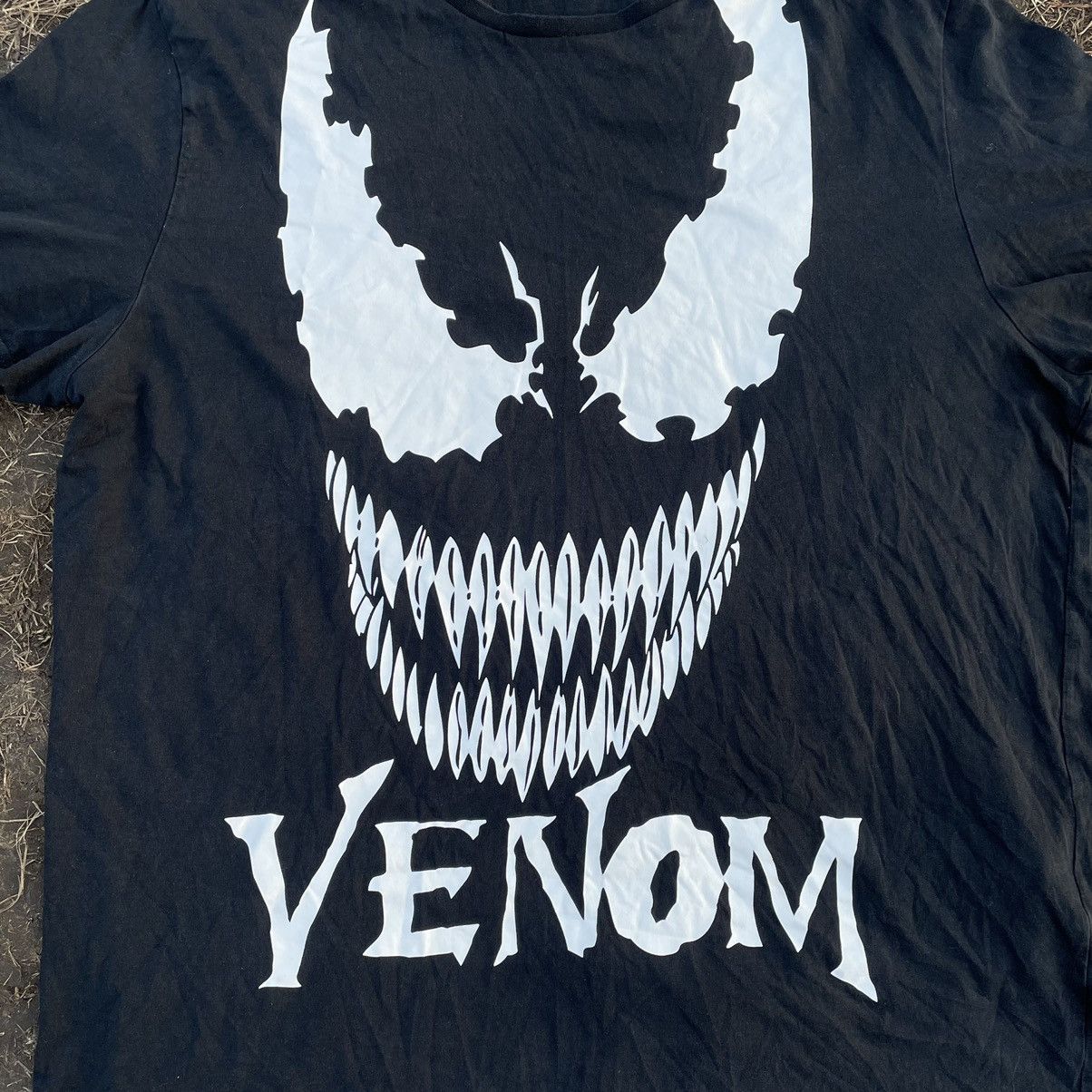 Vintage Vintage Y2K Venom Graphic Tee Horror Streetwear Baggy XL Size US XL / EU 56 / 4 - 4 Thumbnail