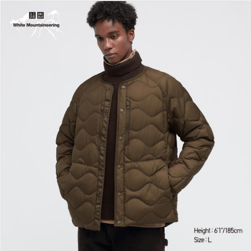 Japanese Brand 21FW UNIQLO X WHITE MOUNTAINEERING DOWN OVERSIZED JACKET Size US XL / EU 56 / 4 - 1 Thumbnail