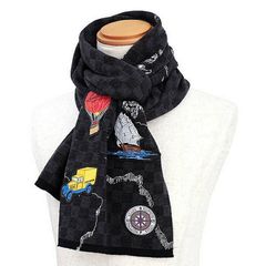 Louis Vuitton Vivienne scarf (M77129)