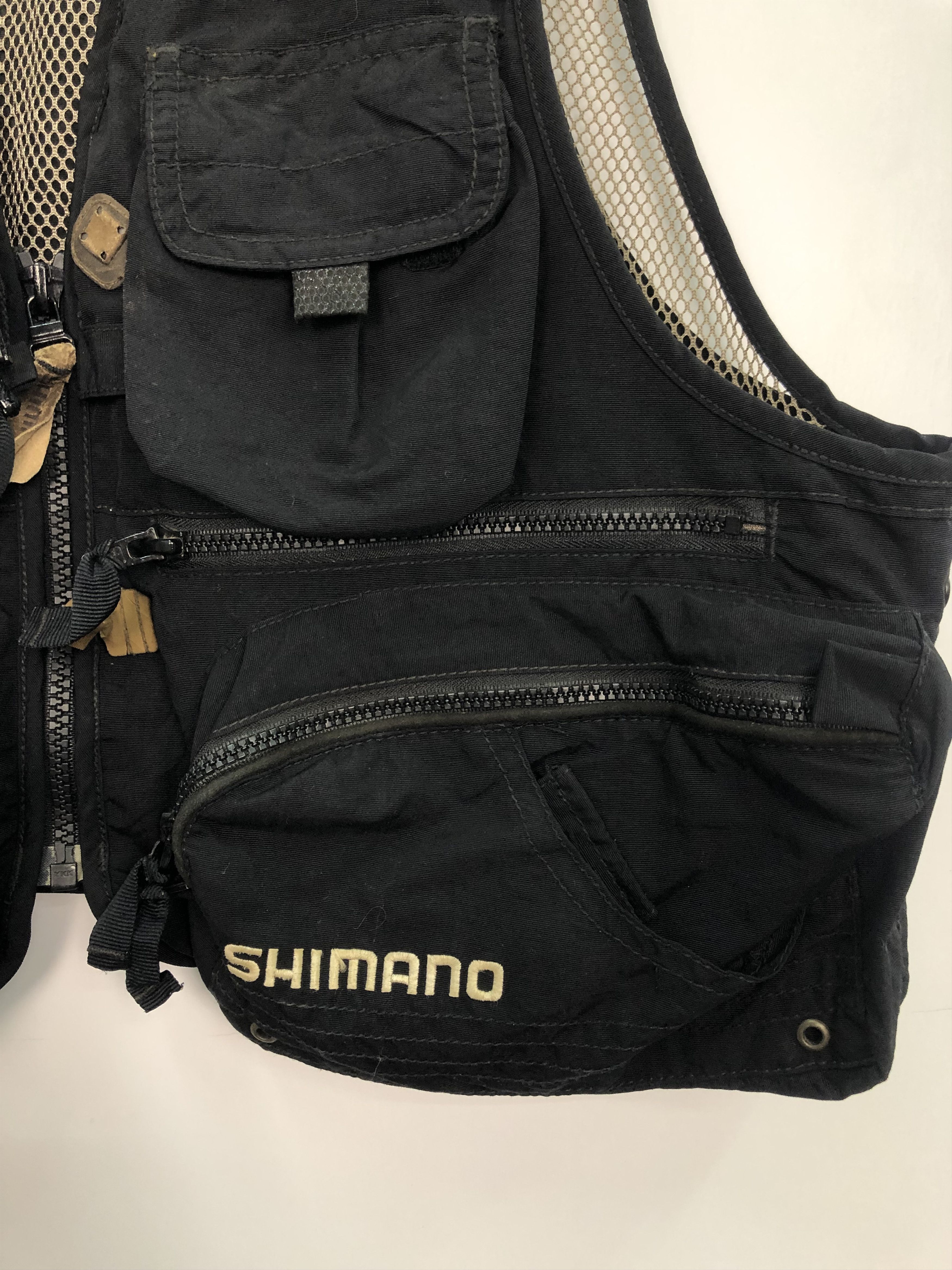 Japanese Brand Shimano Tactical vest Fishing Vest Wear J0189 Size 40L - 4 Thumbnail