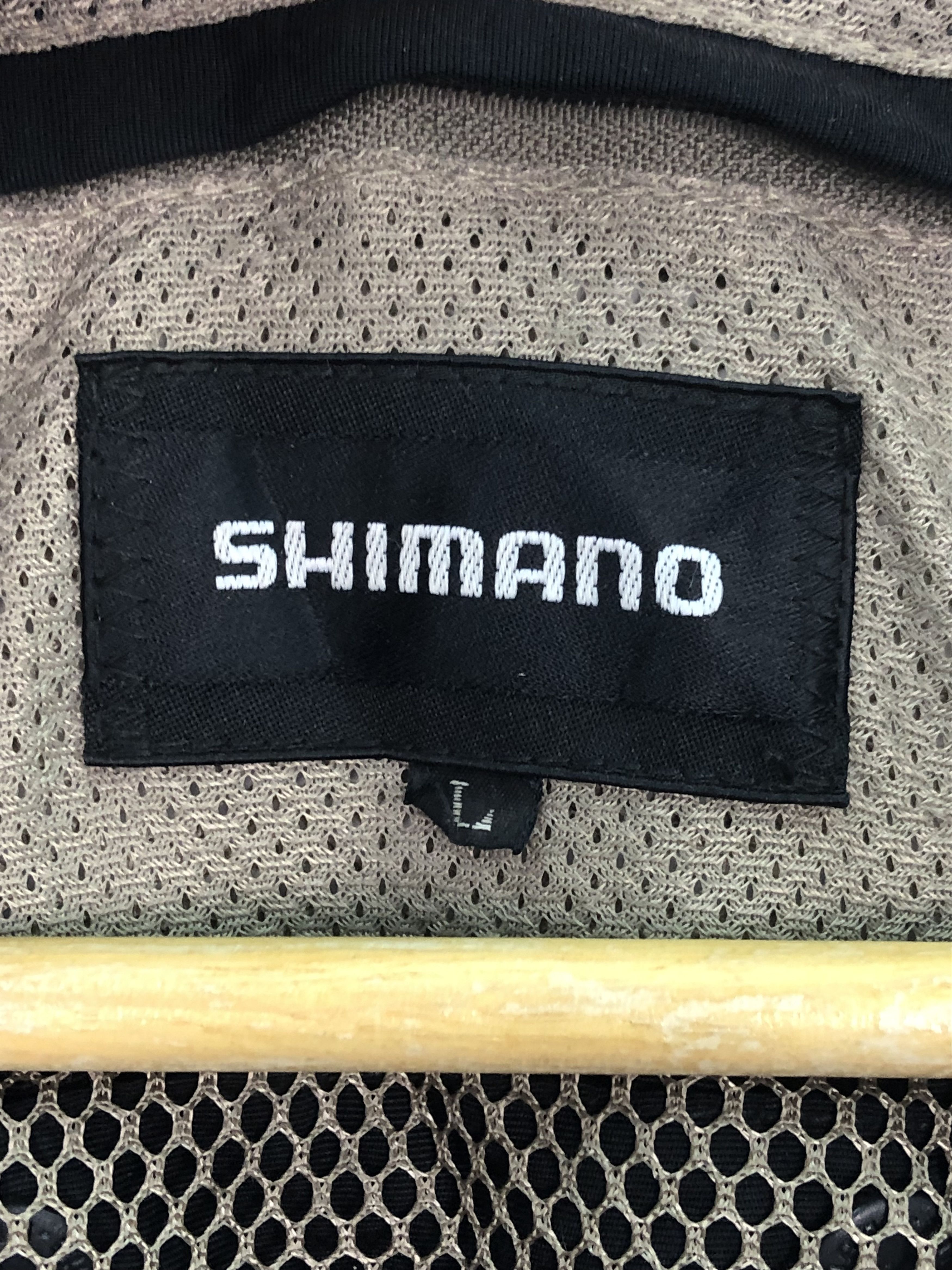 Japanese Brand Shimano Tactical vest Fishing Vest Wear J0189 Size 40L - 7 Thumbnail