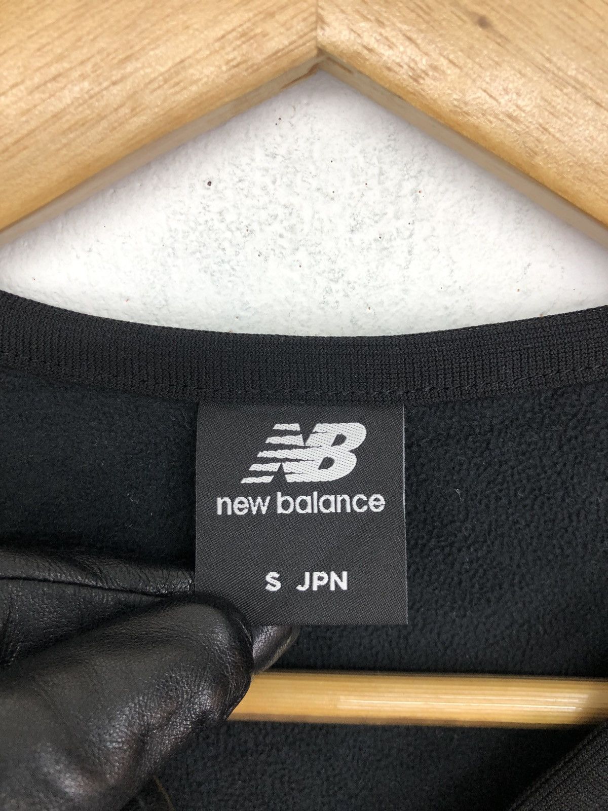 New Balance New Balance Black Fleece Jacket Size US S / EU 44-46 / 1 - 12 Thumbnail
