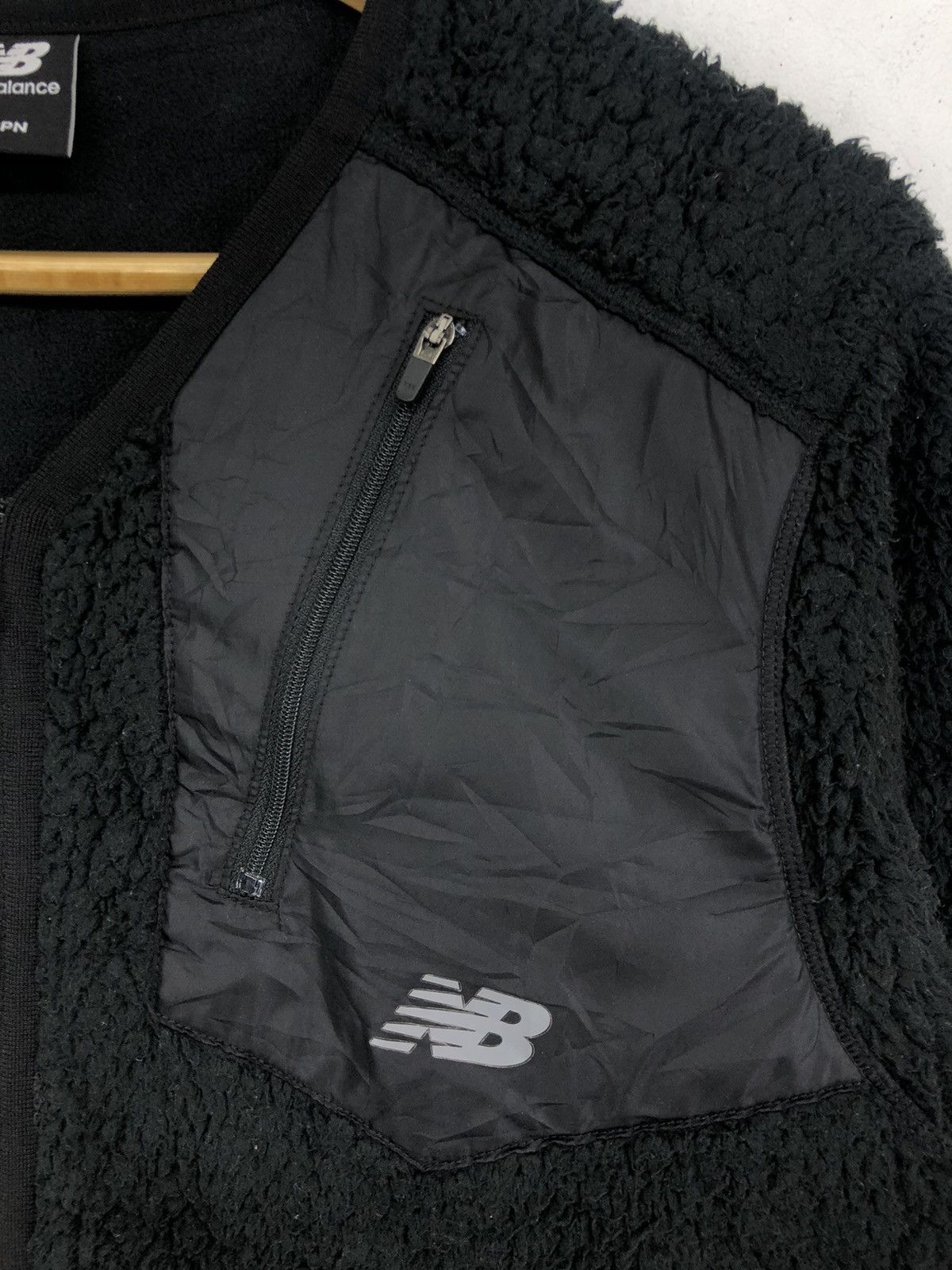 New Balance New Balance Black Fleece Jacket Size US S / EU 44-46 / 1 - 7 Thumbnail