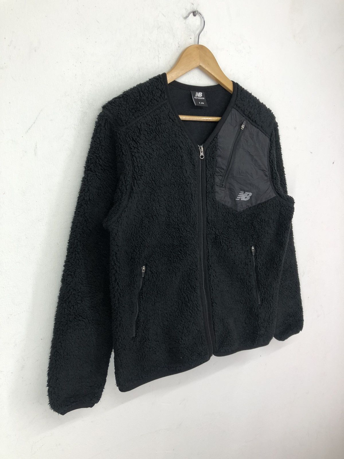 New Balance New Balance Black Fleece Jacket Size US S / EU 44-46 / 1 - 3 Thumbnail