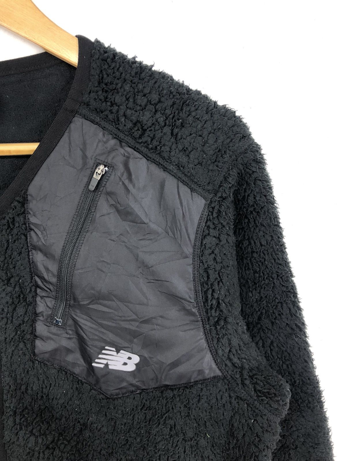 New Balance New Balance Black Fleece Jacket Size US S / EU 44-46 / 1 - 6 Thumbnail