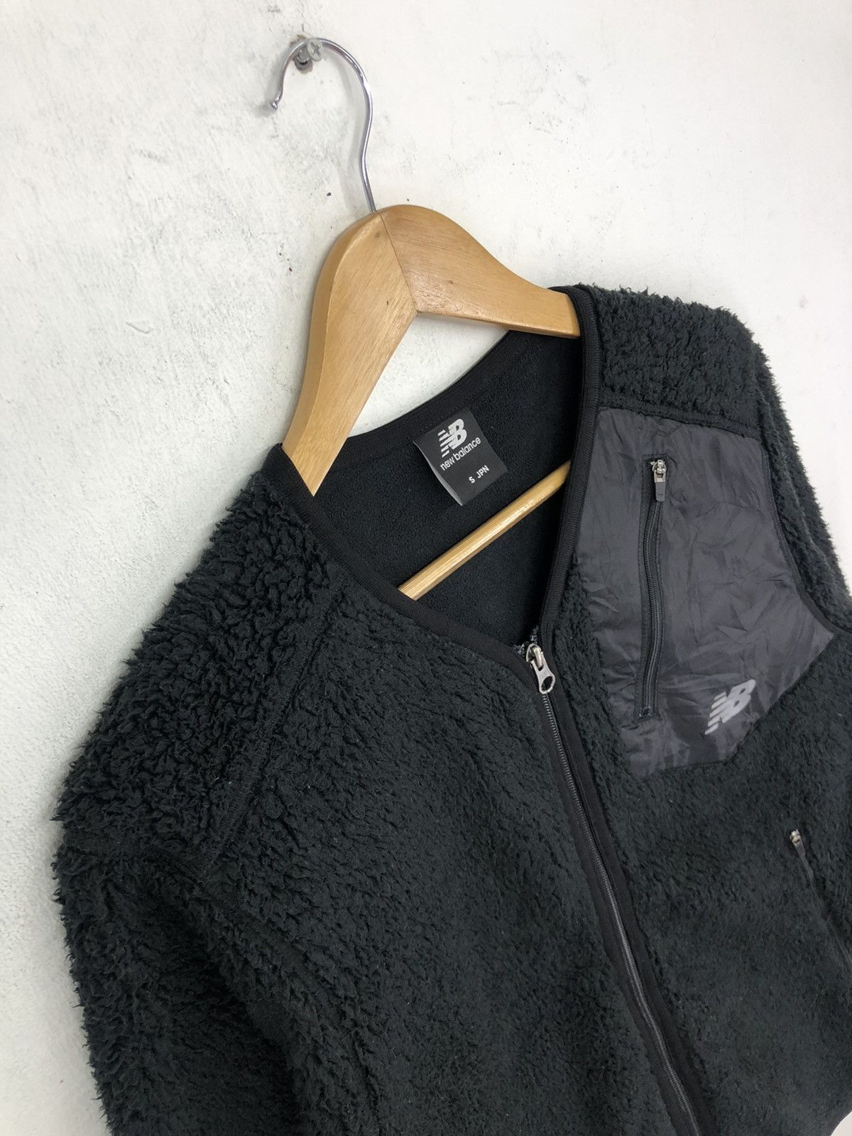 New Balance New Balance Black Fleece Jacket Size US S / EU 44-46 / 1 - 5 Thumbnail