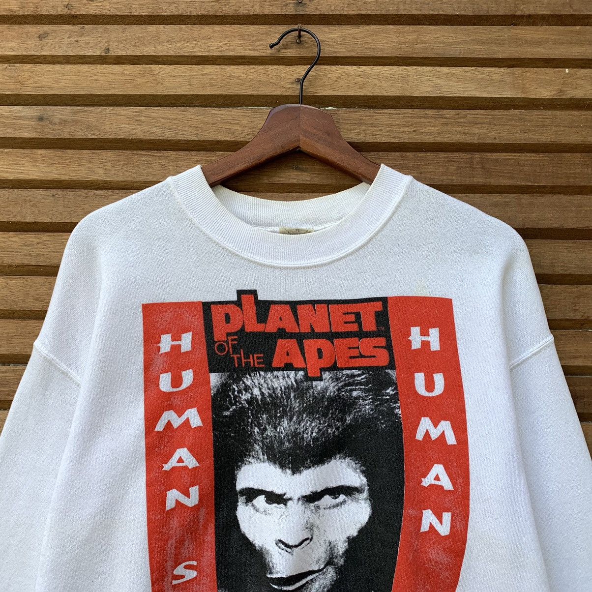 Vintage Vintage 1990s Mosquito Head “PLANET OF THE APE” Movie Size US S / EU 44-46 / 1 - 3 Thumbnail