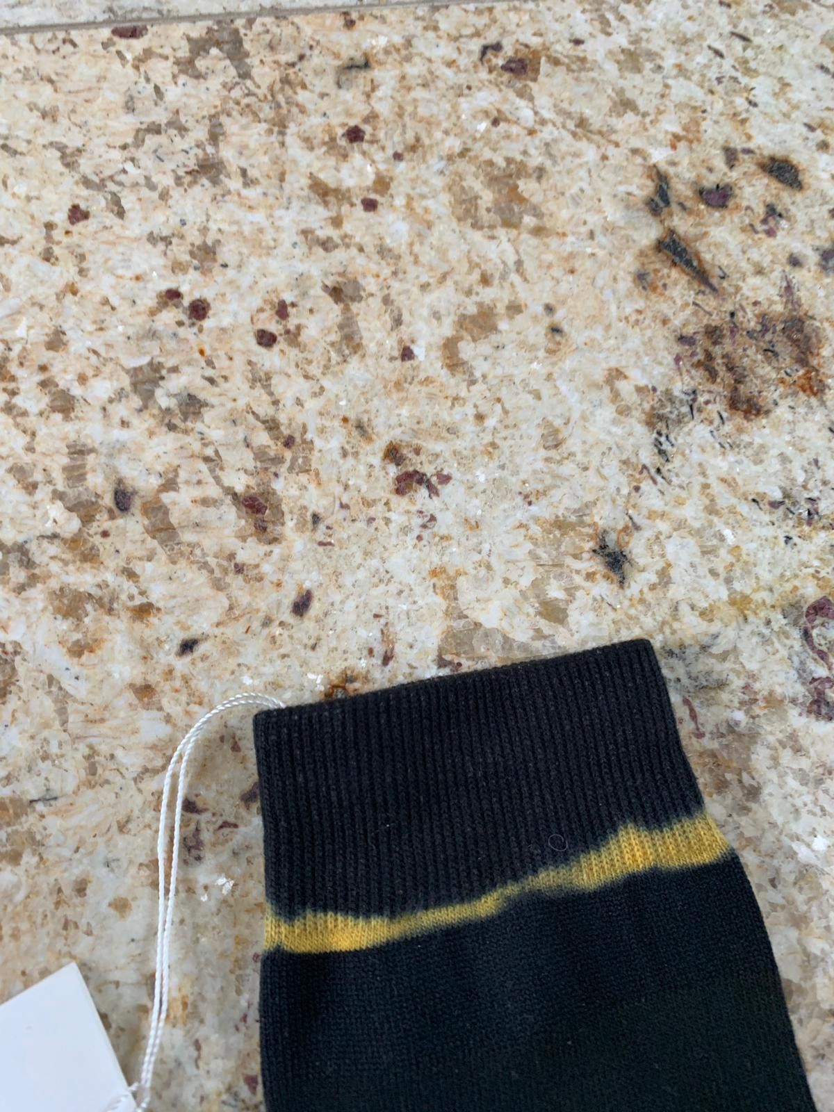 Acne Studios Nasaya S Dye in Black / Black Yellow Size ONE SIZE - 7 Thumbnail