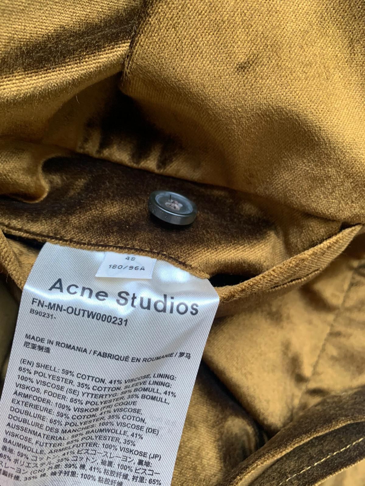 Acne Studios FN-MN-OUTW000231 Size US M / EU 48-50 / 2 - 14 Thumbnail