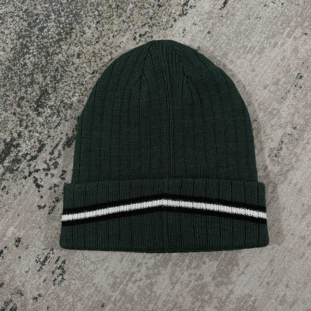 Vintage Stripe Stussy Beanie - Green (OS) Size ONE SIZE - 3 Thumbnail