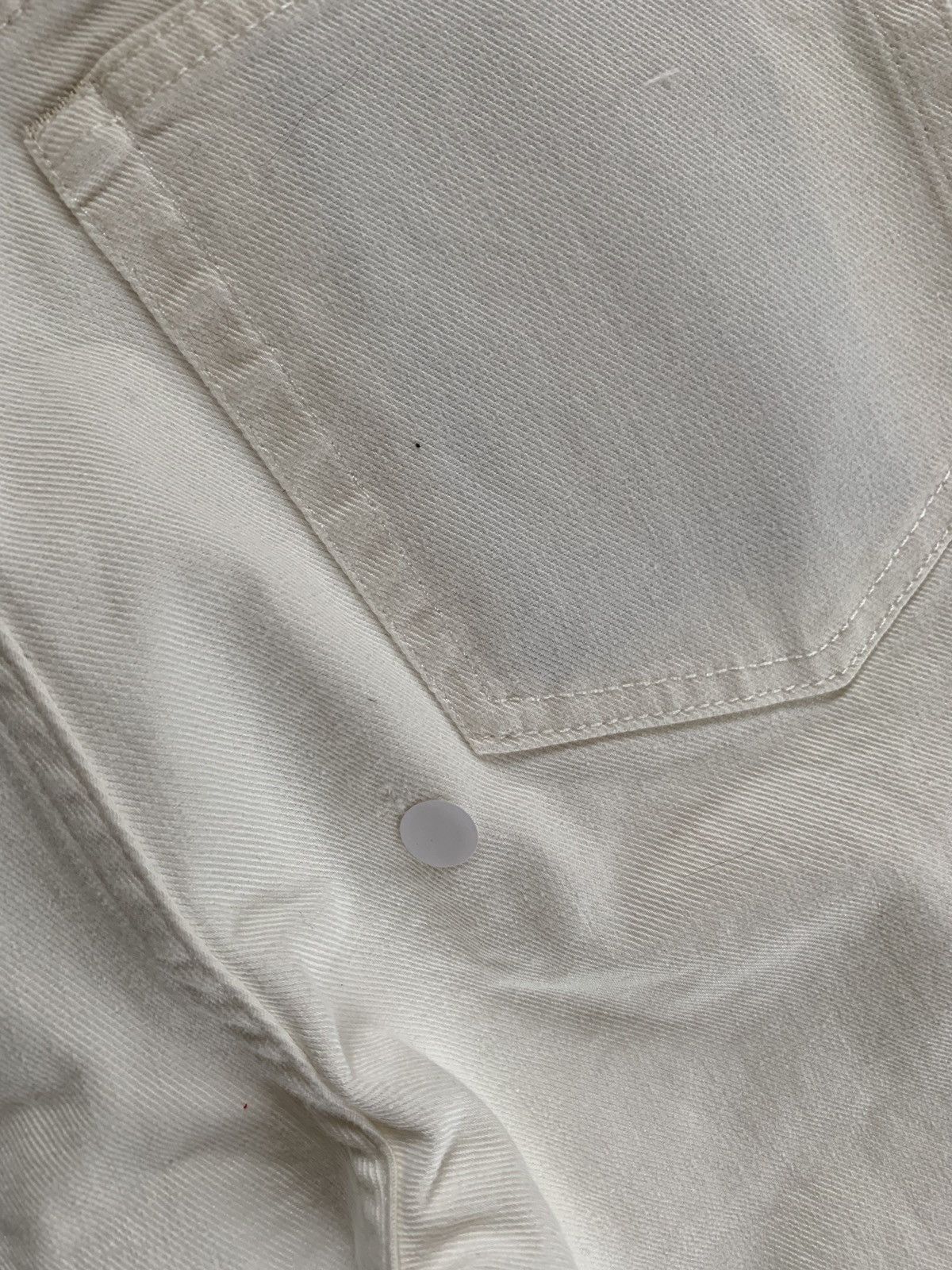 Acne Studios 29 x 34 River Denim in White Size US 29 - 14 Thumbnail