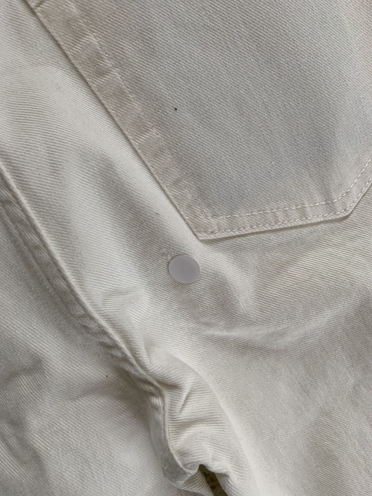 Acne Studios 29 x 34 River Denim in White Size US 29 - 15 Thumbnail