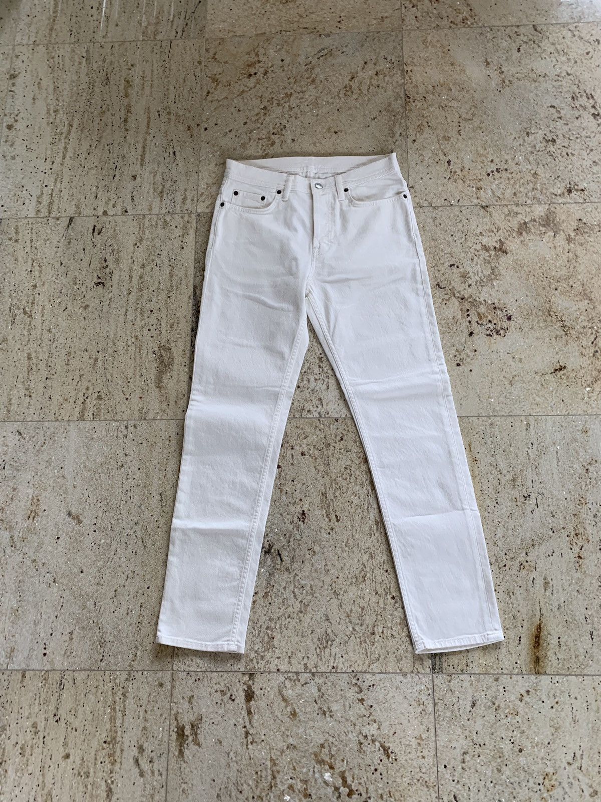 Acne Studios 29 x 34 River Denim in White Size US 29 - 2 Thumbnail