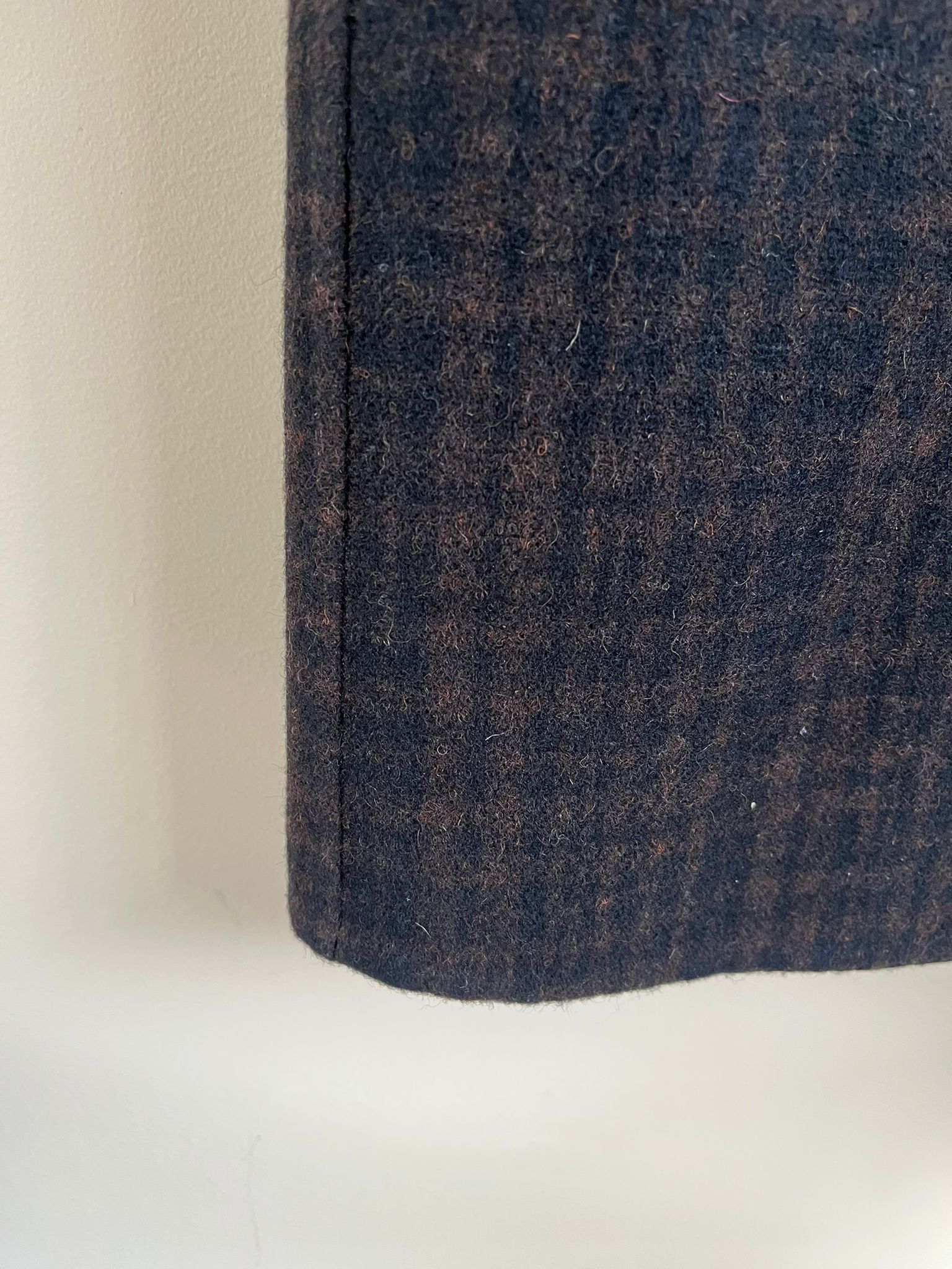 Bottega Veneta Double Face Wool Check Coat in Brown / Black Size US M / EU 48-50 / 2 - 8 Thumbnail