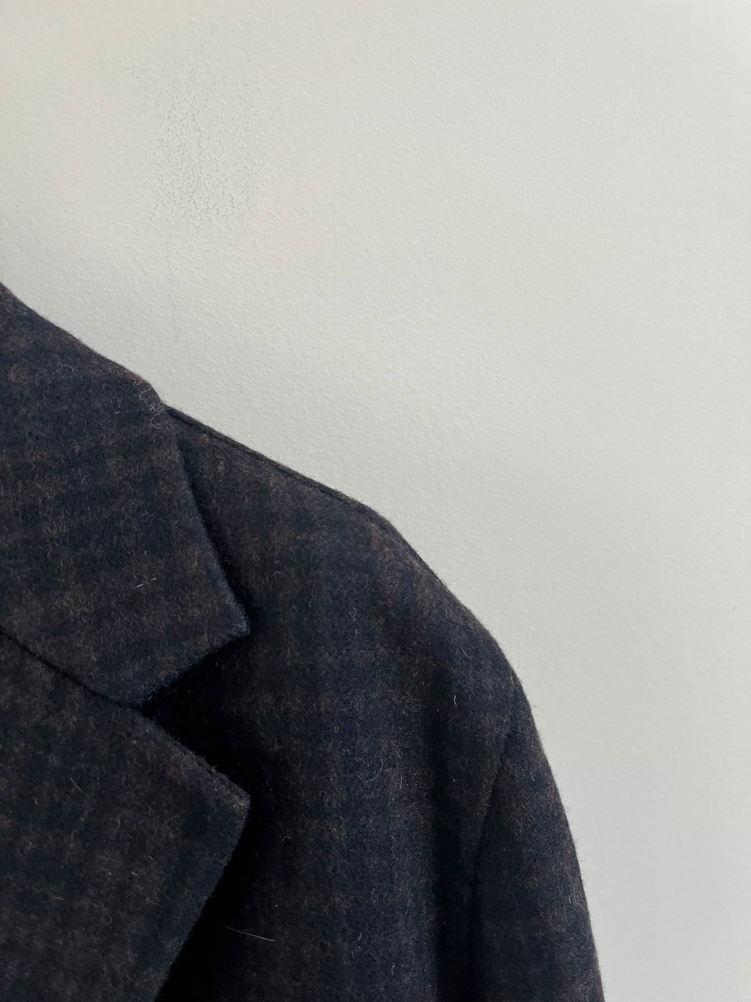 Bottega Veneta Double Face Wool Check Coat in Brown / Black Size US M / EU 48-50 / 2 - 14 Thumbnail