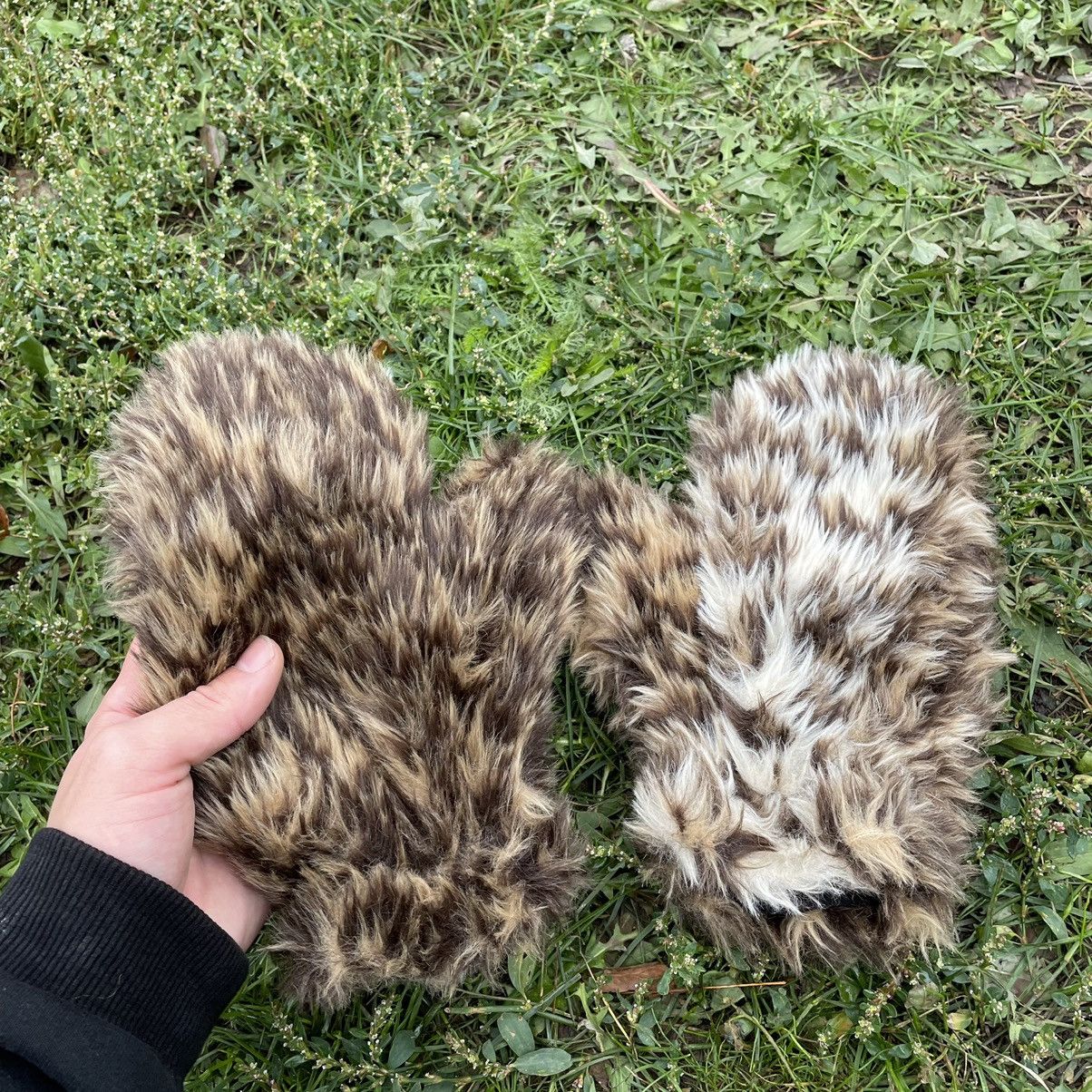 Vintage Vintage 90s American Alt Gloves Mohair OS Size ONE SIZE - 2 Thumbnail