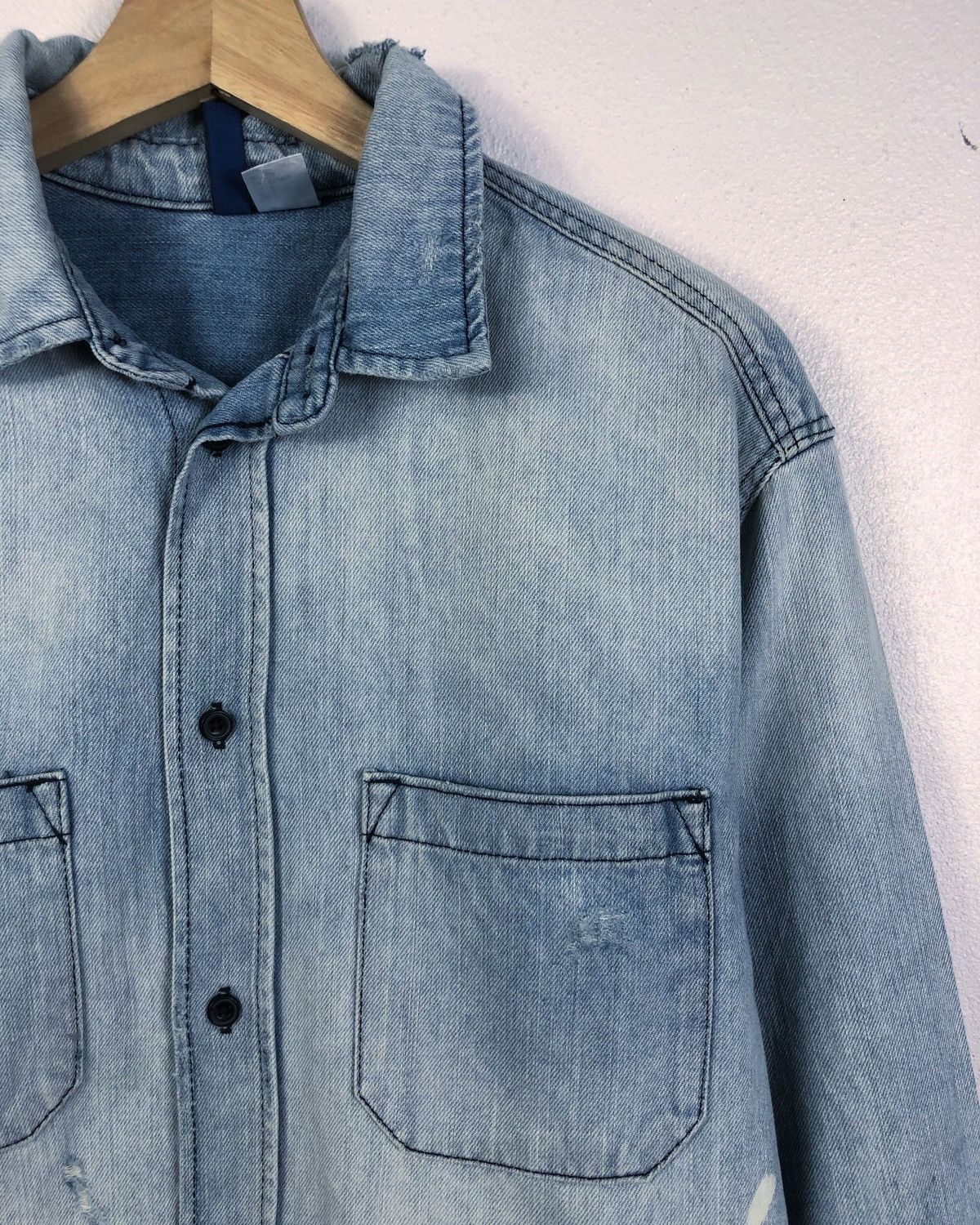 H&M Rare H&M Denim Painter Shirt Size US S / EU 44-46 / 1 - 3 Thumbnail