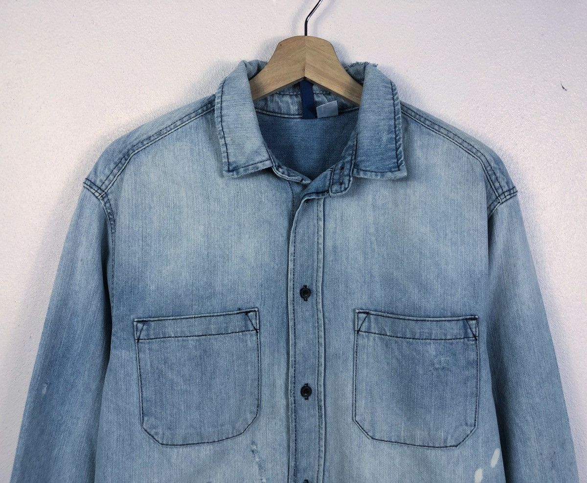 H&M Rare H&M Denim Painter Shirt Size US S / EU 44-46 / 1 - 2 Thumbnail