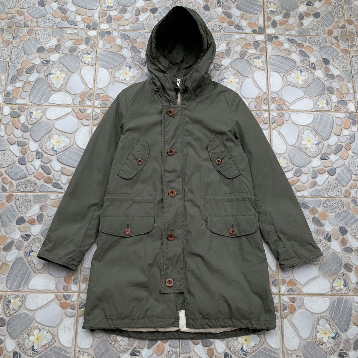Margaret Howell MHL Margaret Howell Parka Jacket Hoodie Size US S / EU 44-46 / 1 - 1 Thumbnail