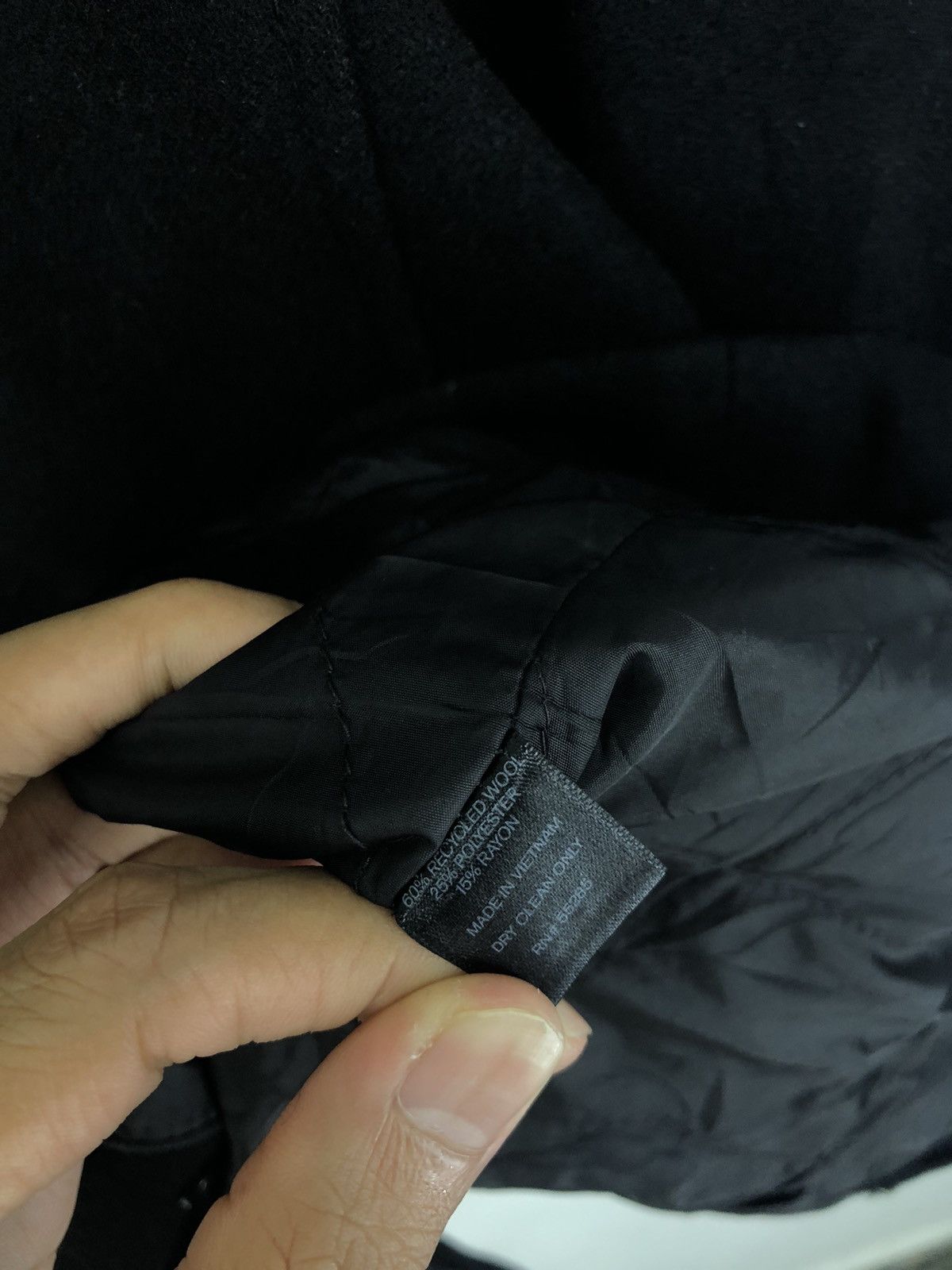 Tumi Tumi T Tech Wool Blend Pea Coat Jacket Size S / US 4 / IT 40 - 16 Thumbnail