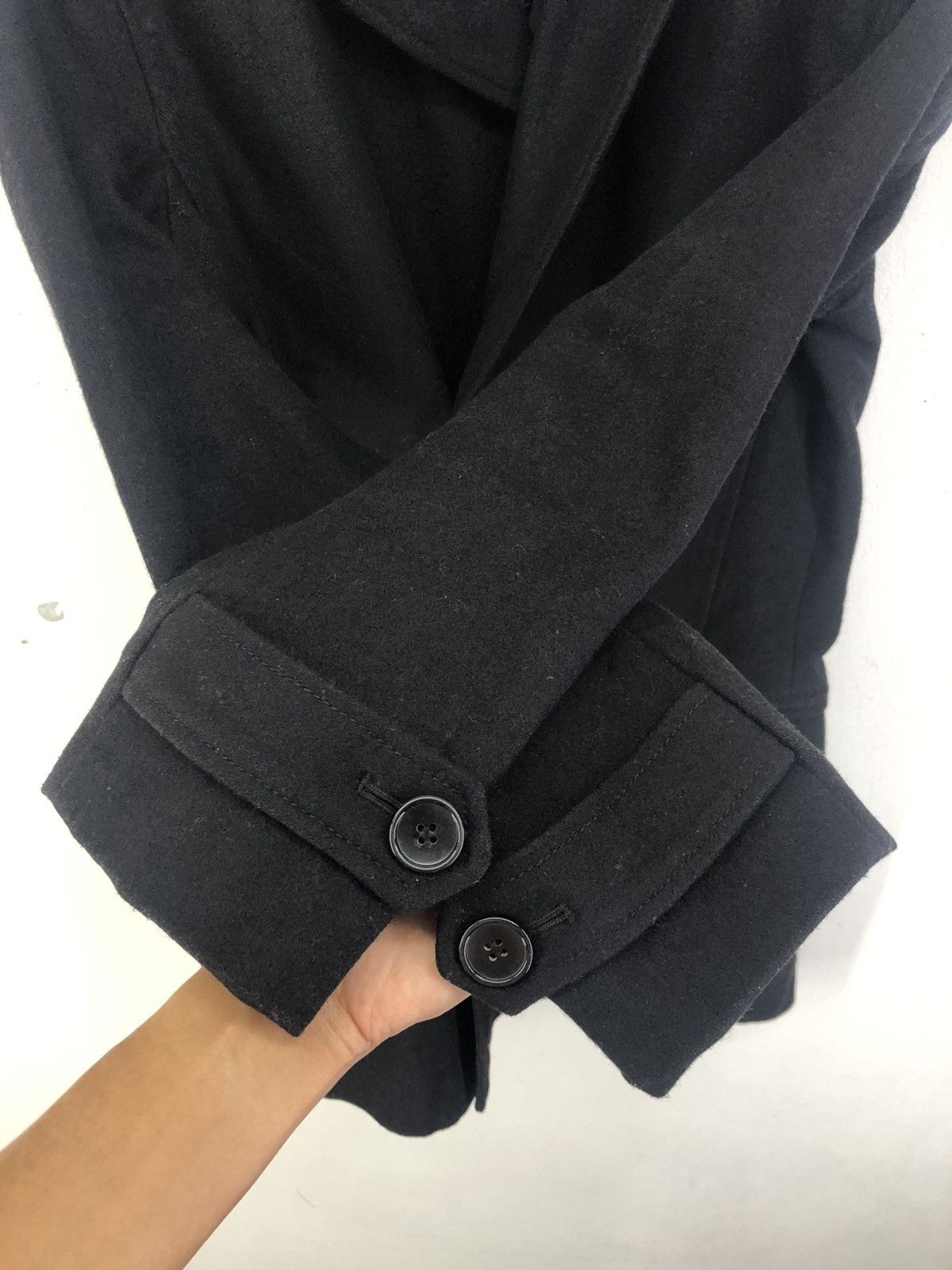 Tumi Tumi T Tech Wool Blend Pea Coat Jacket Size S / US 4 / IT 40 - 9 Thumbnail