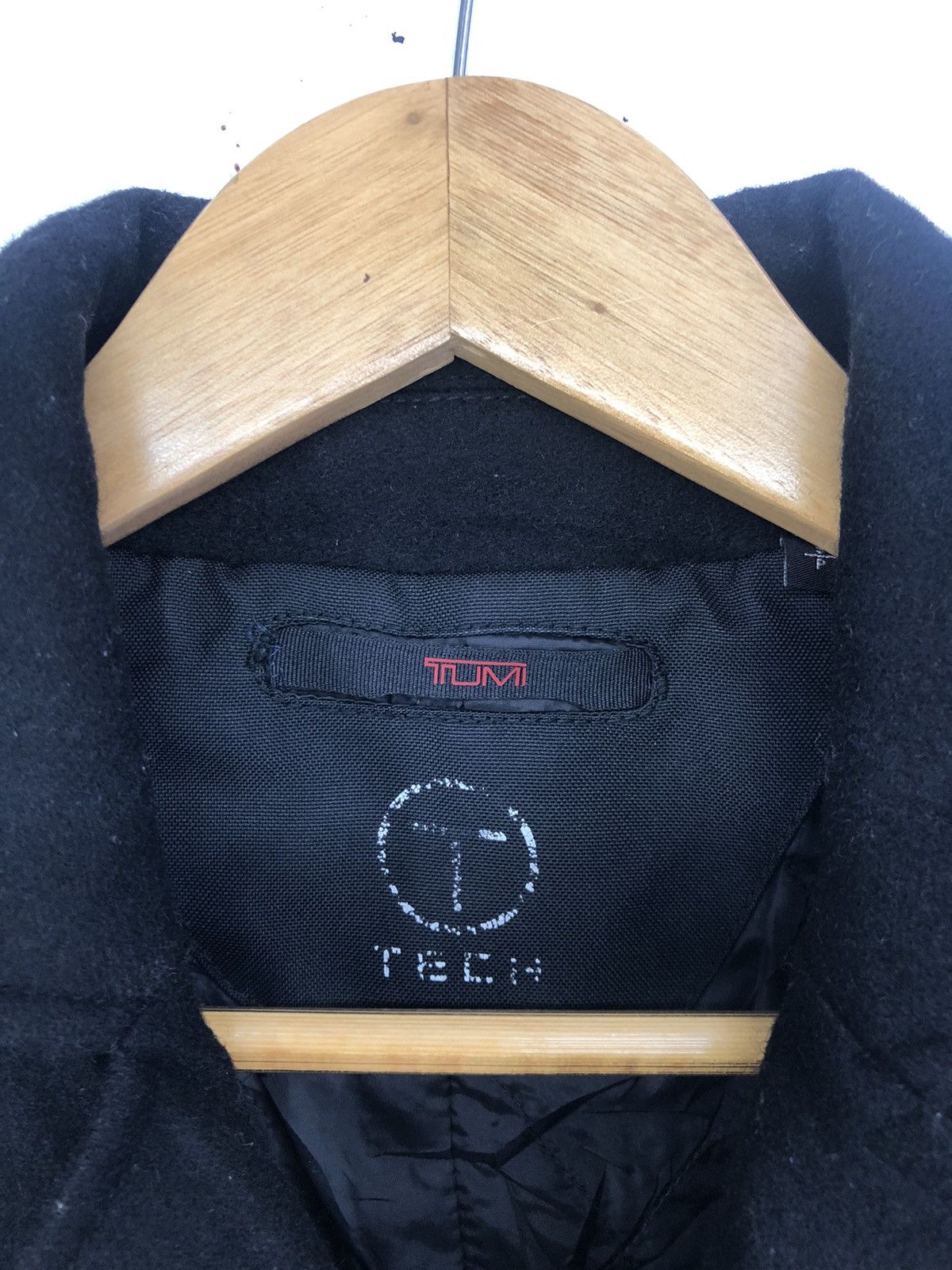 Tumi Tumi T Tech Wool Blend Pea Coat Jacket Size S / US 4 / IT 40 - 12 Thumbnail